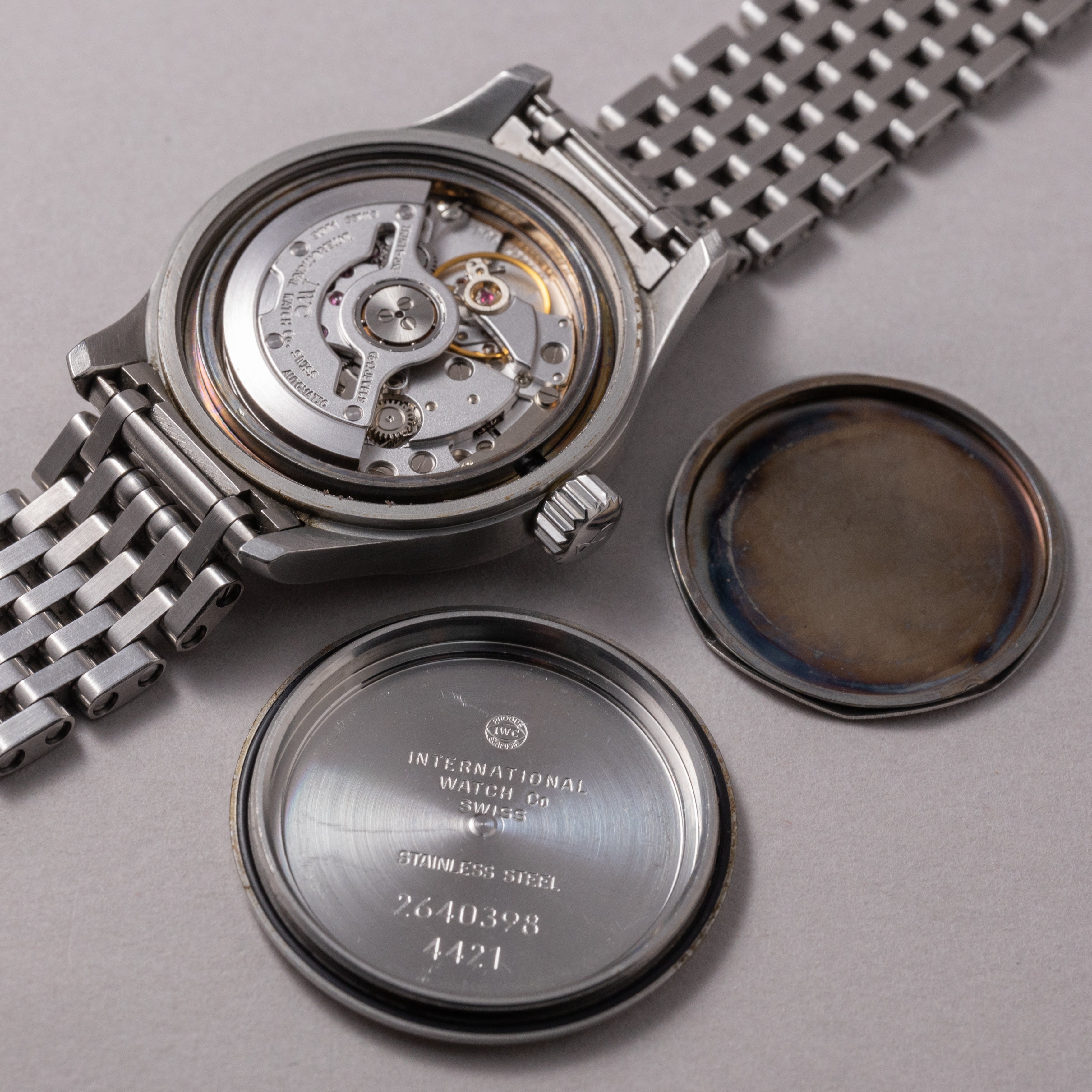 IWC マーク12 レディース 純正ステンレスブレス 1996年製 ギャラ付