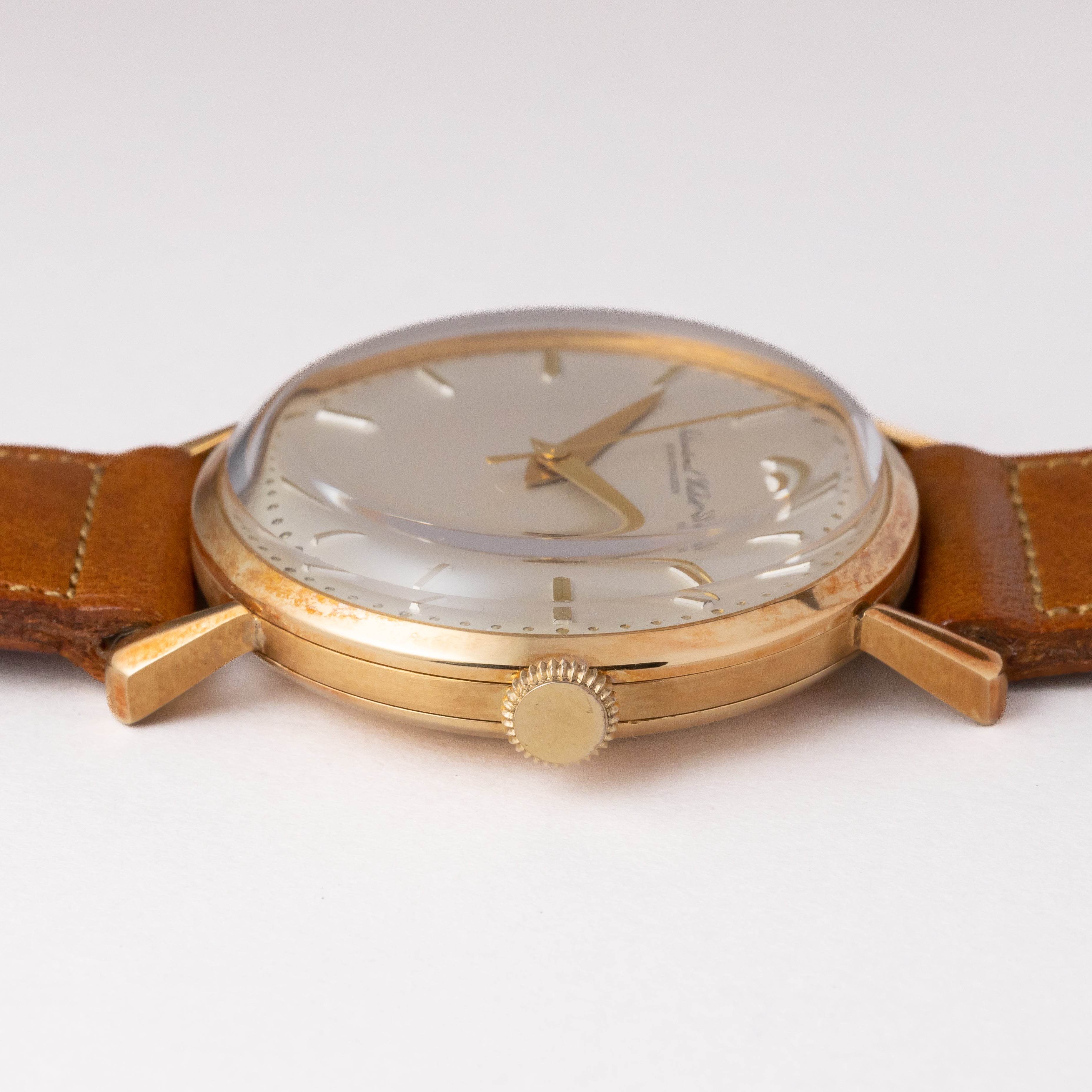 IWC 18金無垢ケース Cal.89 1957年製 手巻き