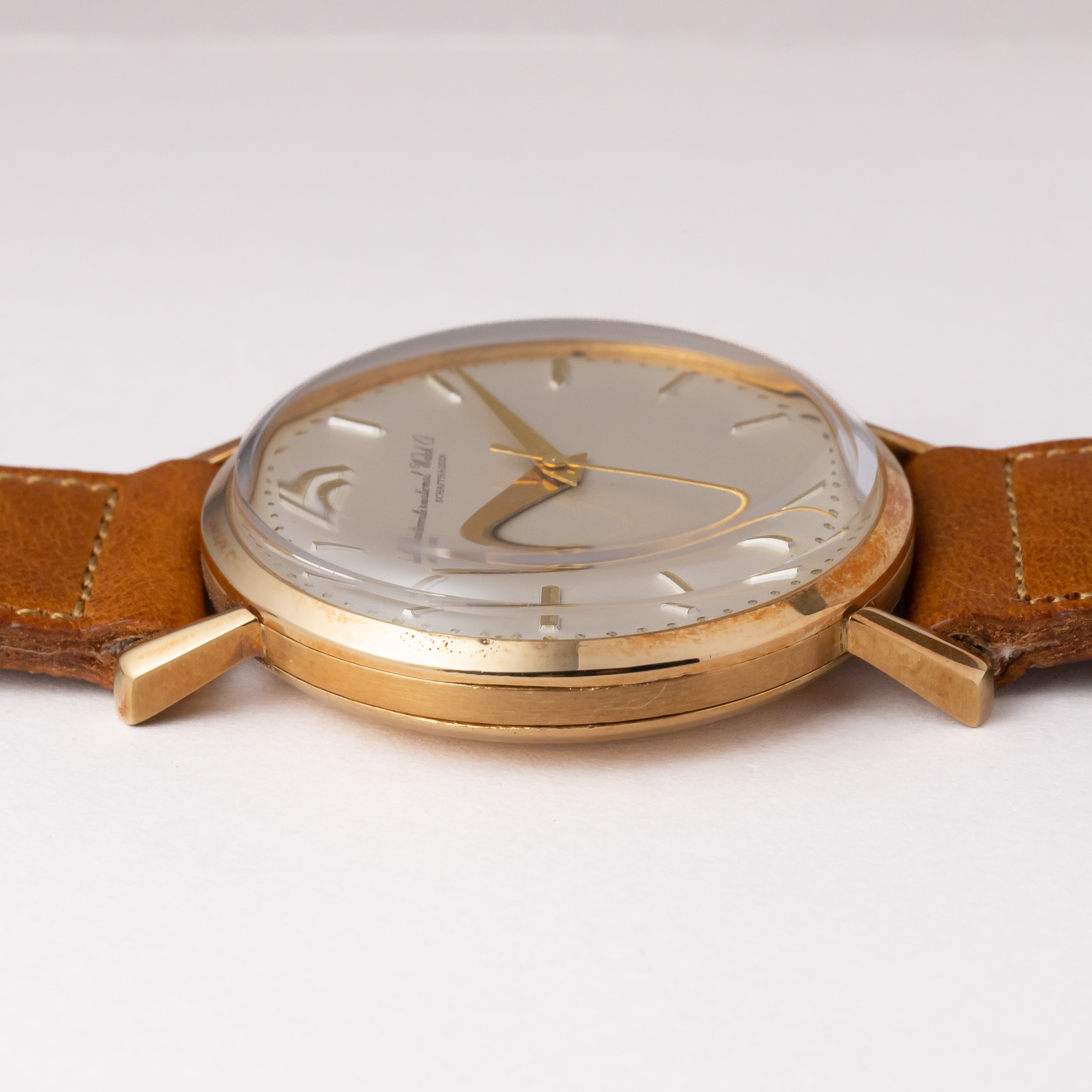 IWC 18金無垢ケース Cal.89 1957年製 手巻き