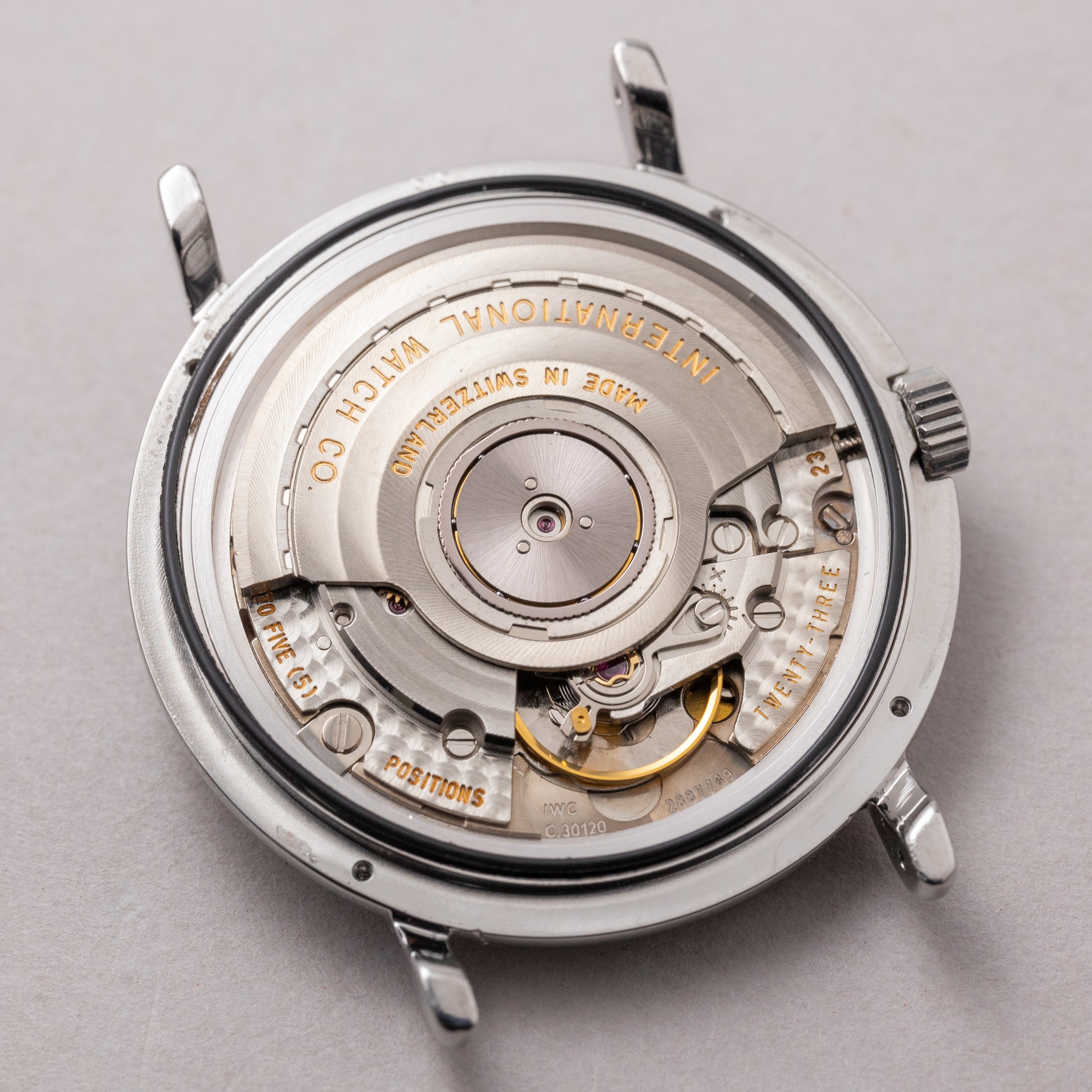 IWC ポートフィノ ホワイトローマン 純正ブレス 2001年製