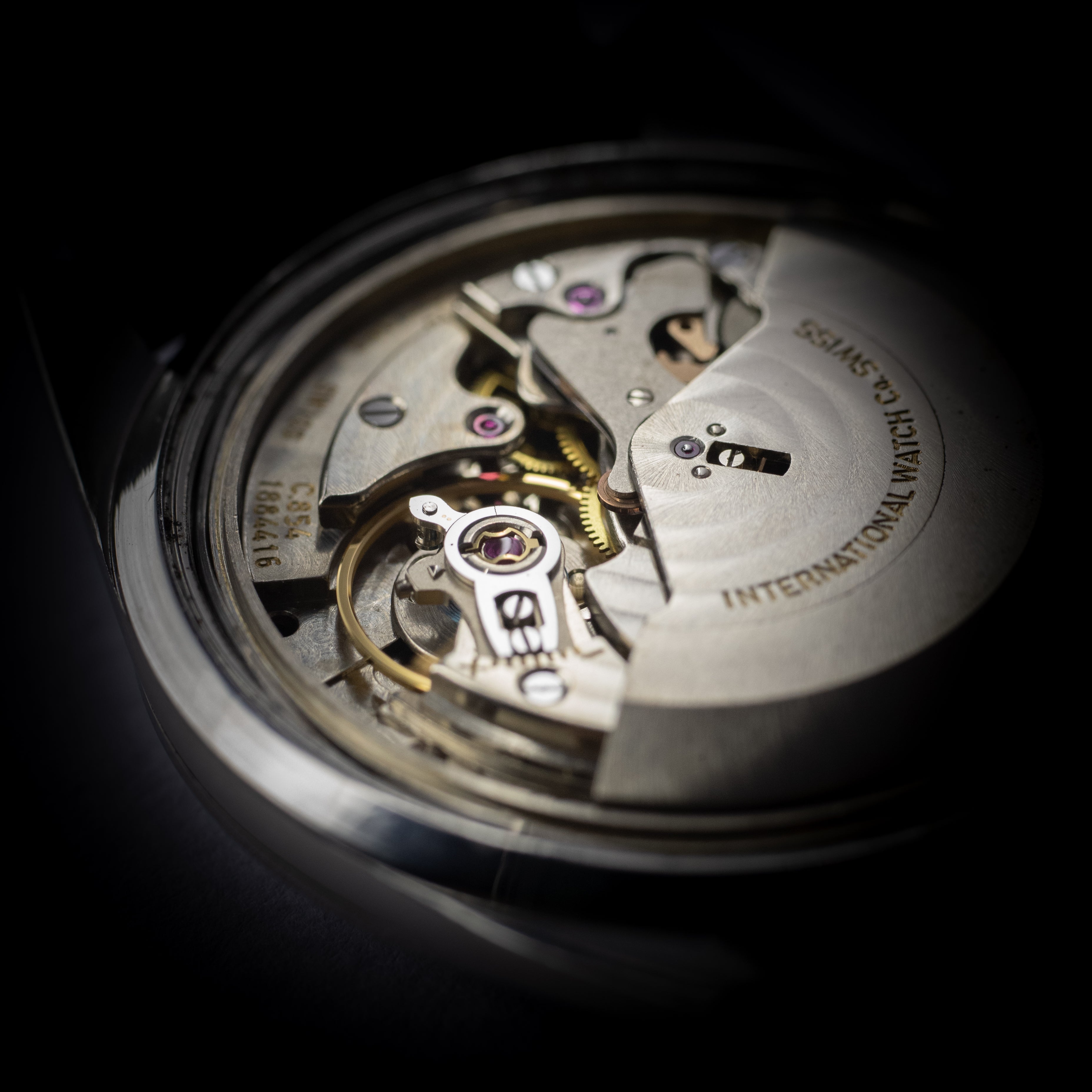 IWC レッドアイダイヤル 1967年製 オートマチック Cal.854