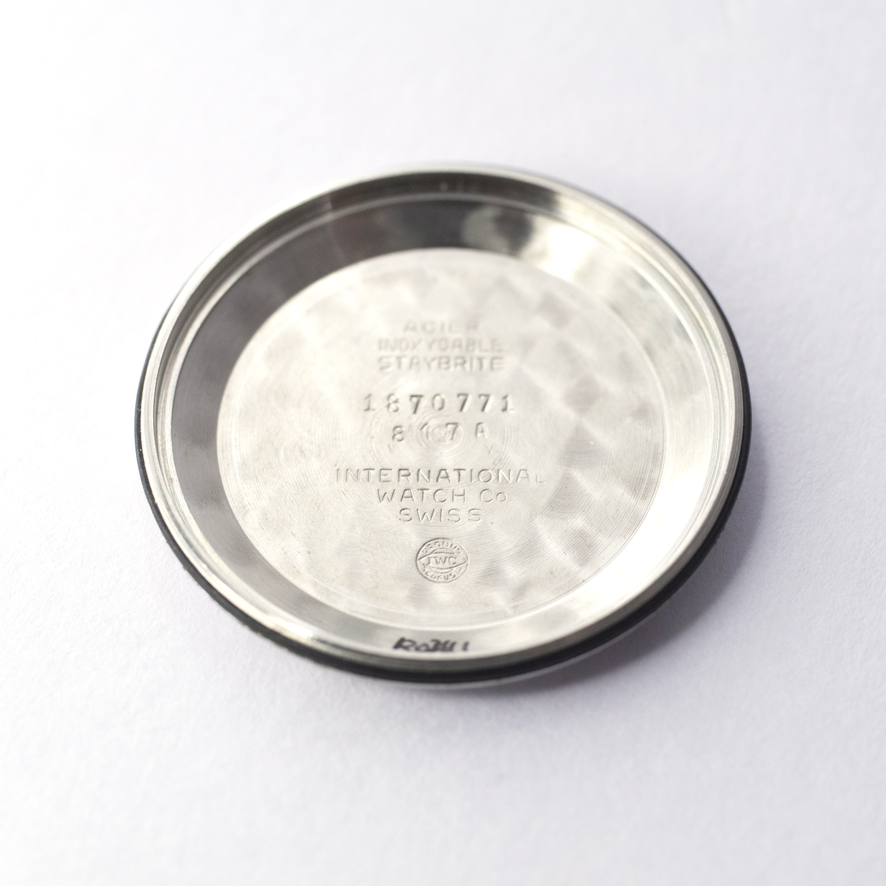 IWC レッドアイダイヤル 1967年製 オートマチック Cal.854