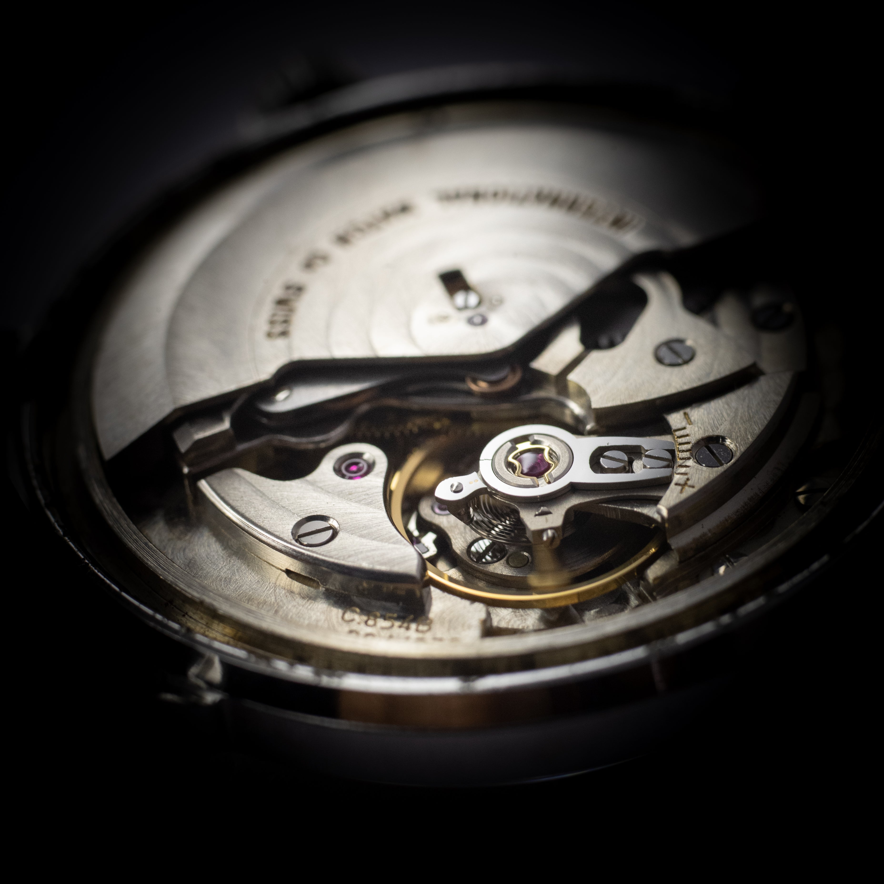 IWC ラウンド 1971年製 オートマチック Cal.854B ホワイトローマン ノンデイト