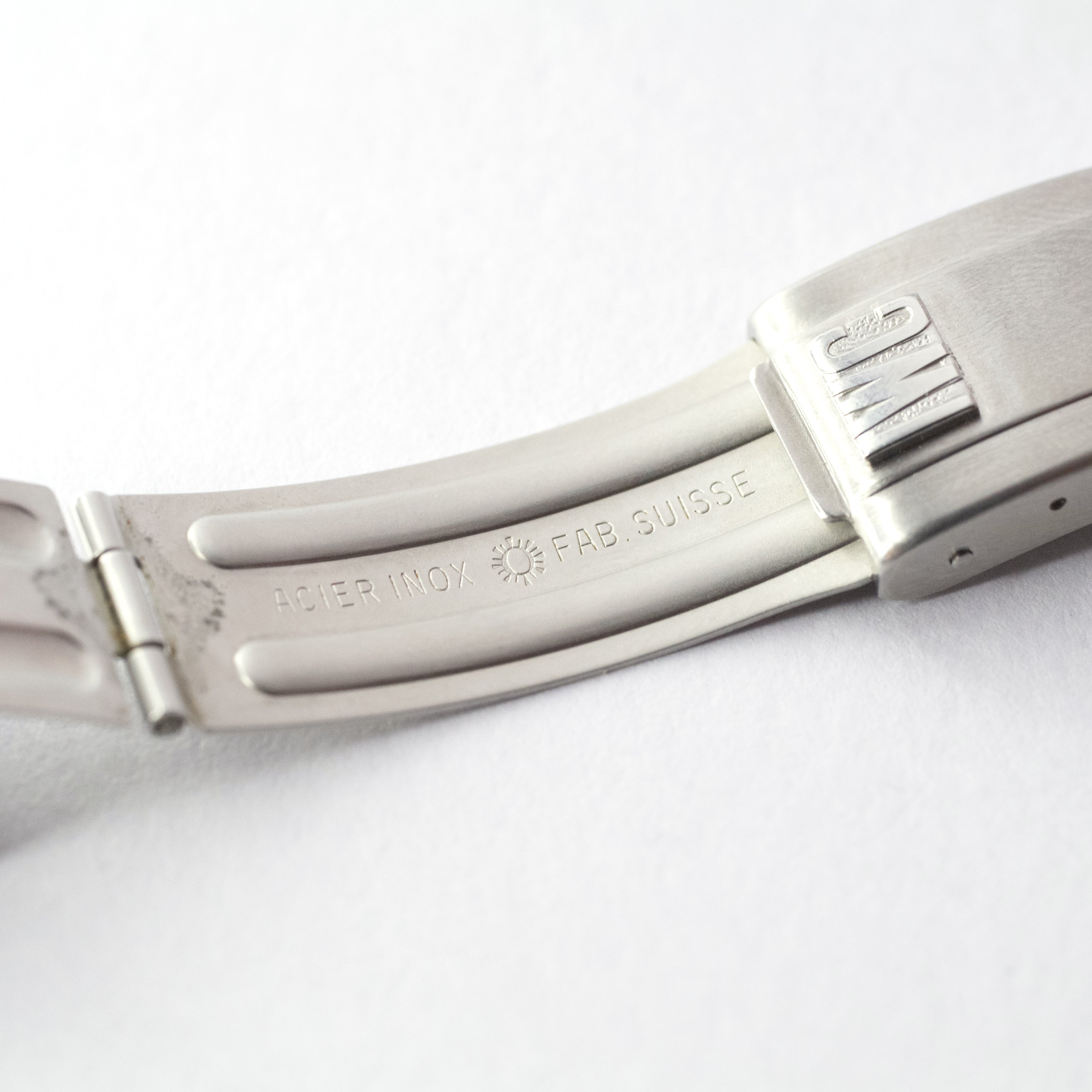 IWC TVスクリーン 1971年製 ブルーダイヤル オートマチック 純正3連ブレス付き