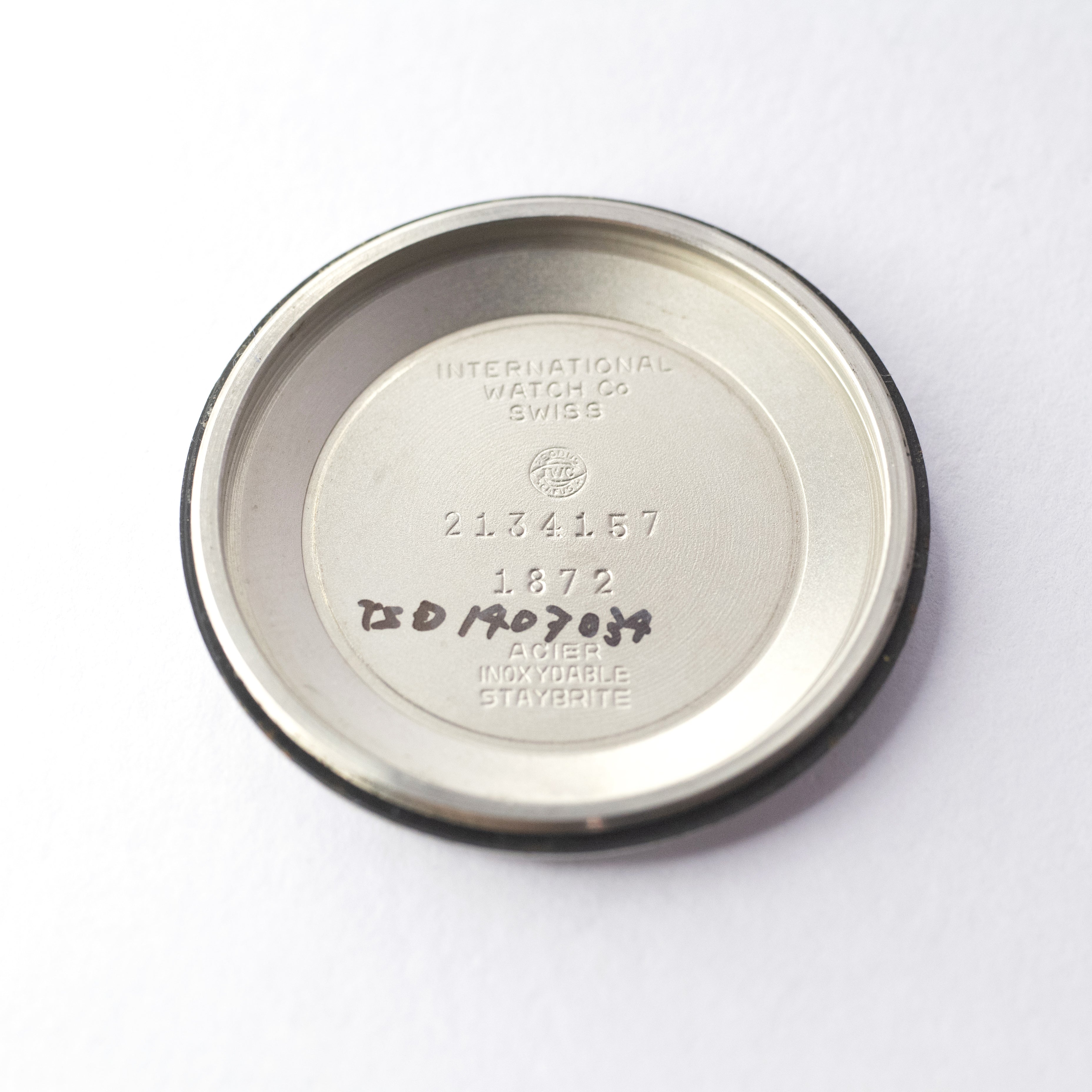 IWC TVスクリーン 1971年製 ブルーダイヤル オートマチック 純正3連ブレス付き