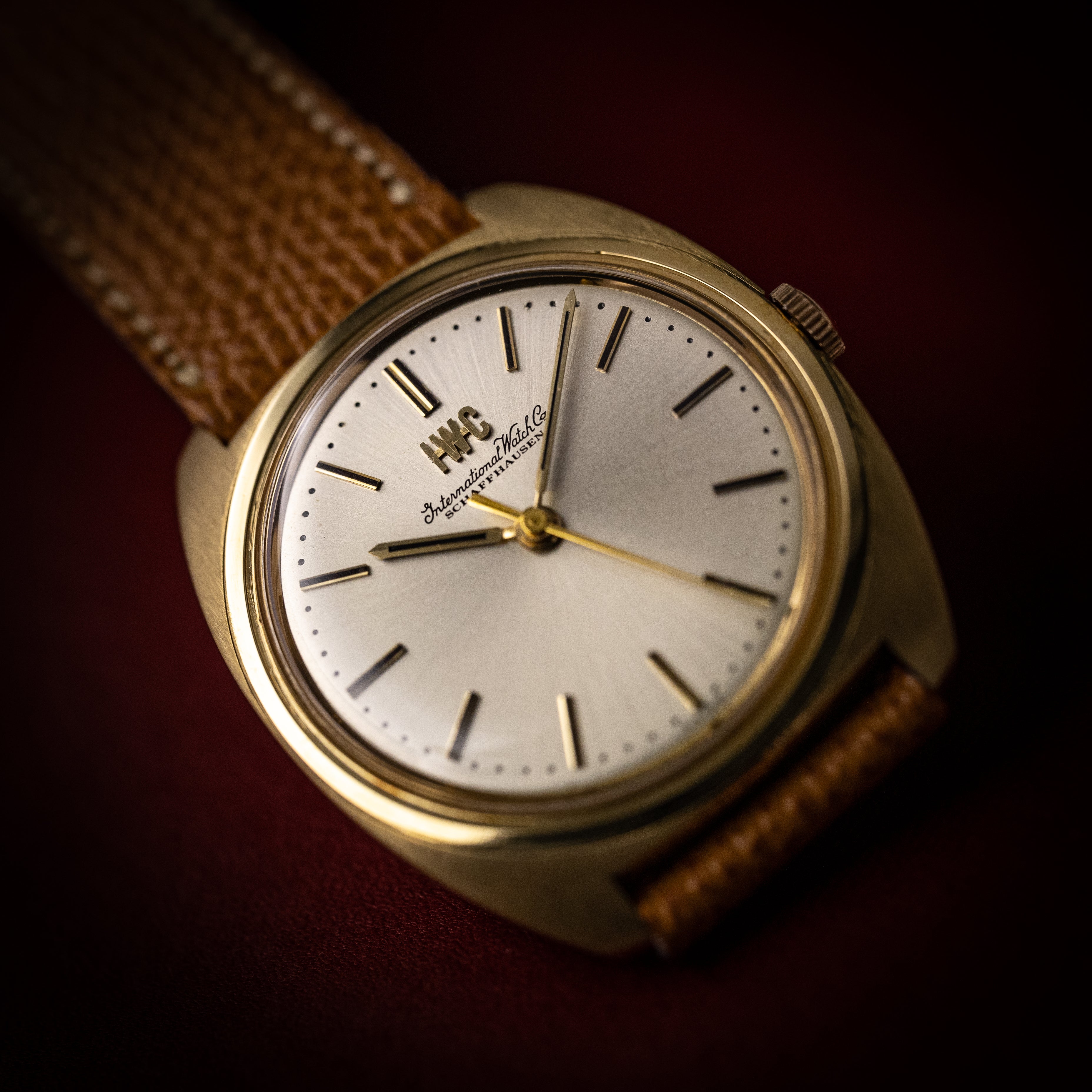 IWC 18金無垢ケース Cal.403 1970年製/昭和45年製 手巻き式