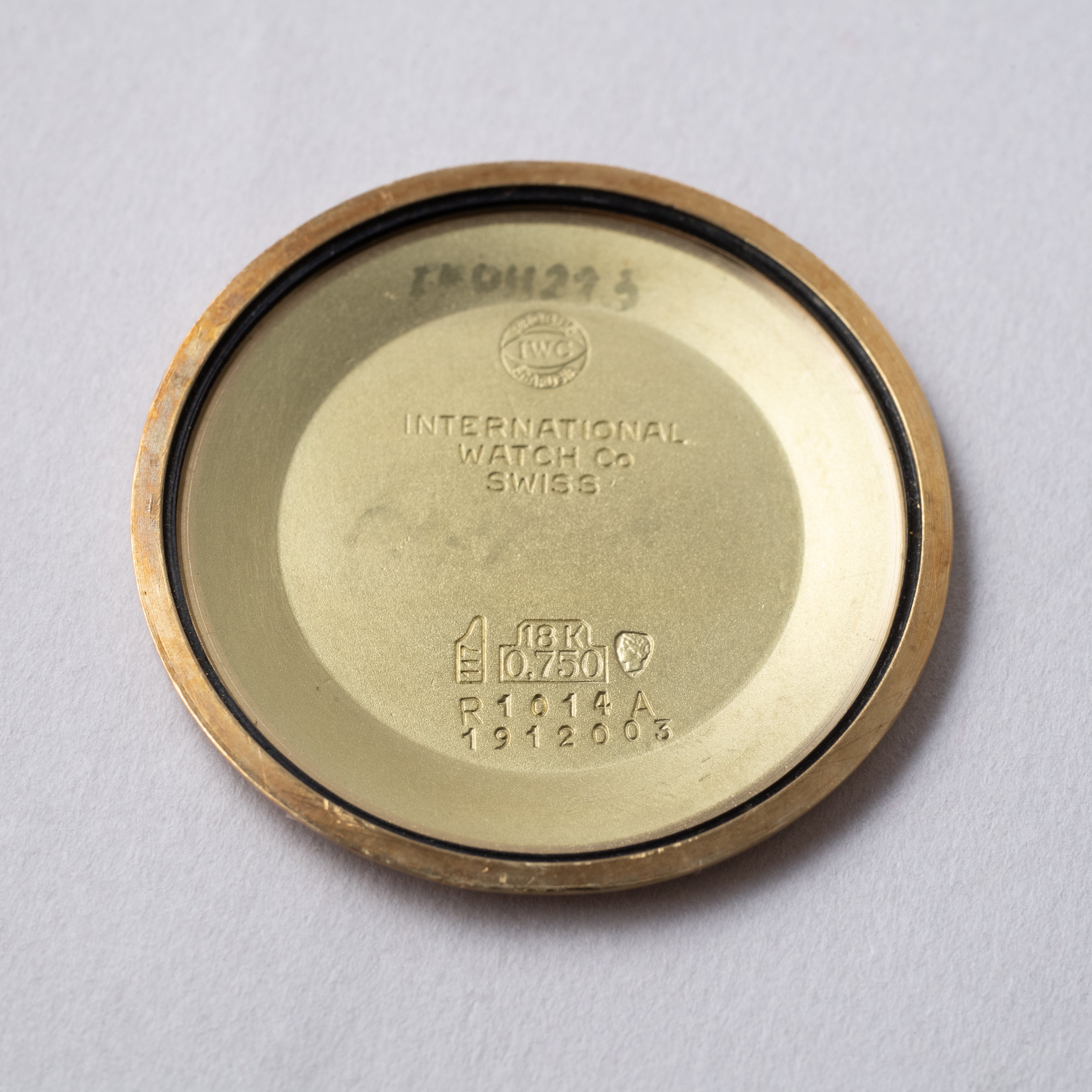 IWC 18金無垢ケース Cal.403 1970年製/昭和45年製 手巻き式