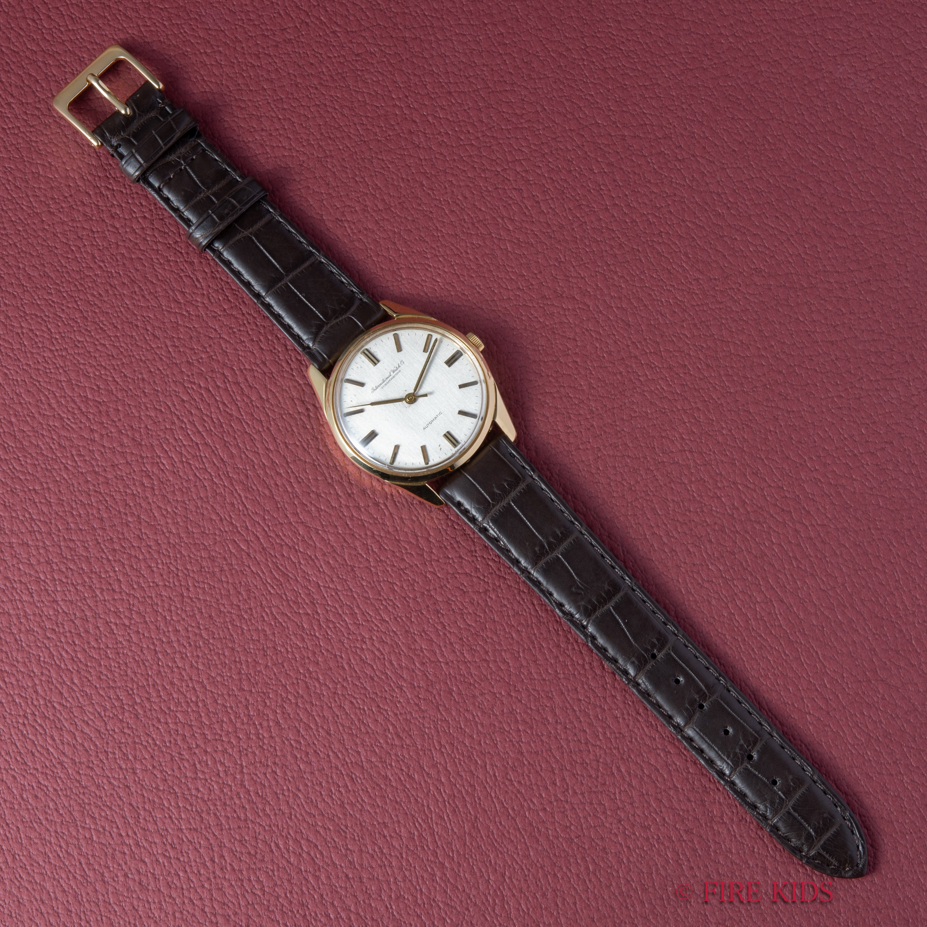 IWC 18金無垢ラウンドケース ペラトン式自動巻き 1967年製 Ref.810A Cal.854