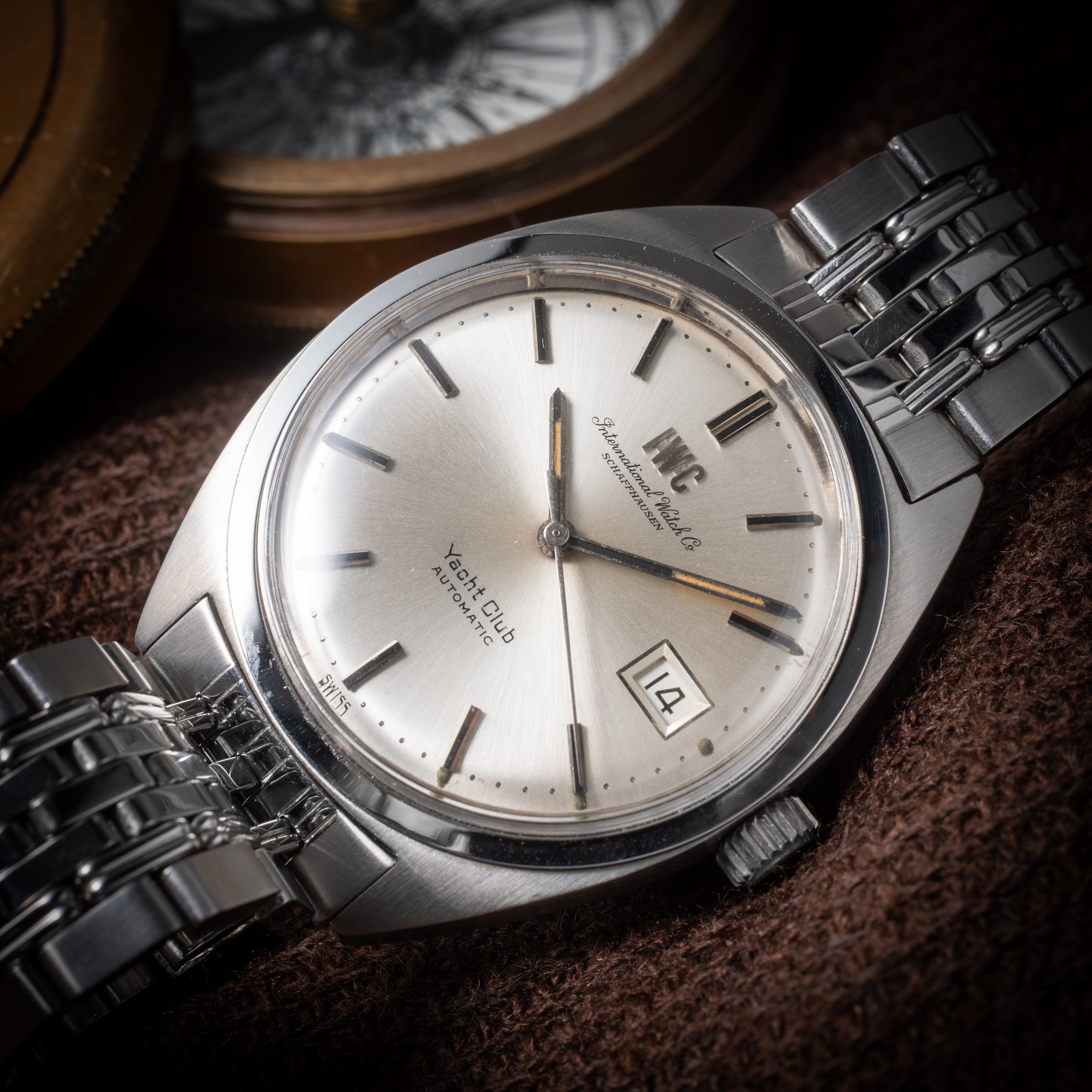 IWC ヨットクラブ 1973年製 Ref.R811 純正ゲイフレアーブレス付き