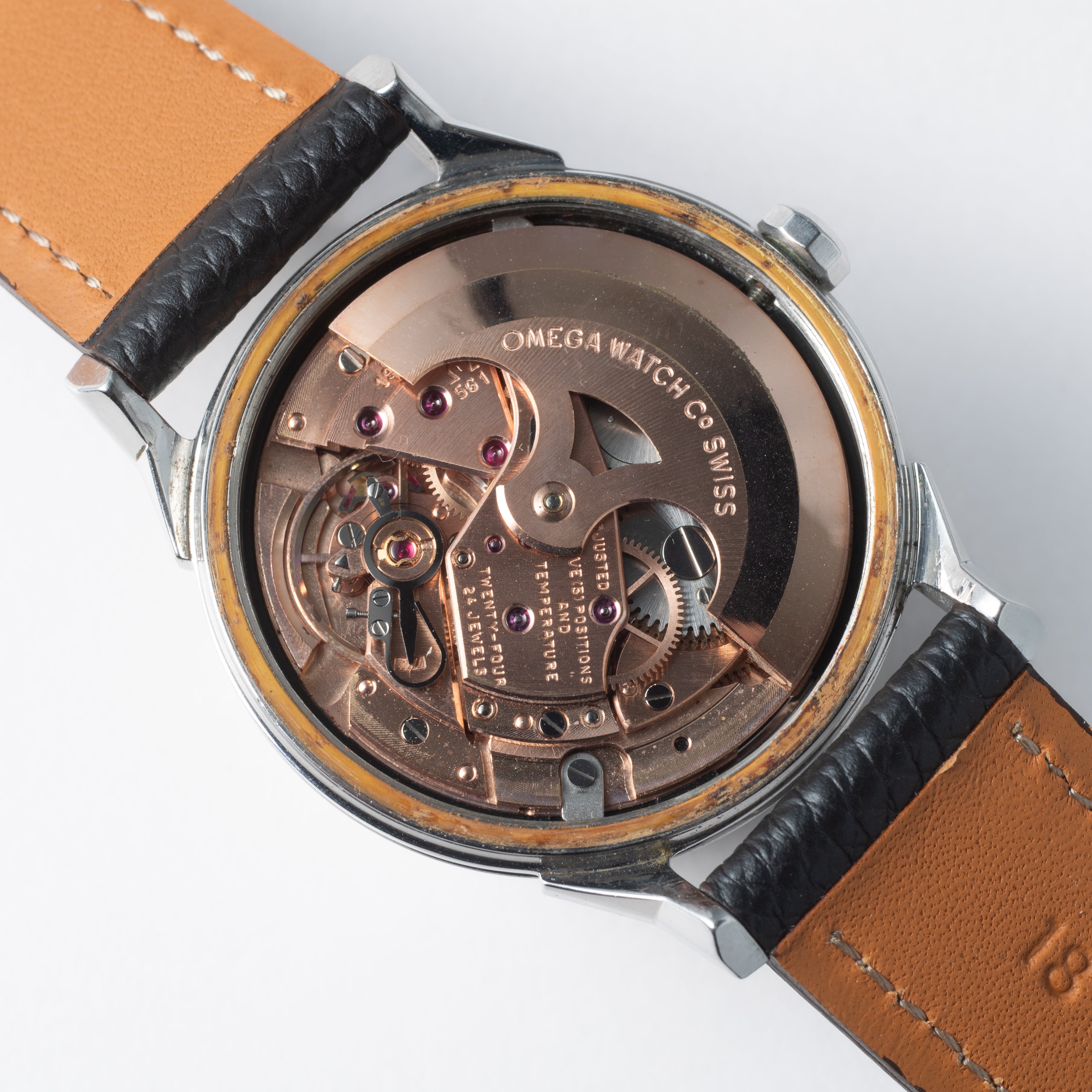 オメガ コンステレーション12角 1962年製 ブラックミラーダイヤル 純正尾錠 自動巻きクロノメーター