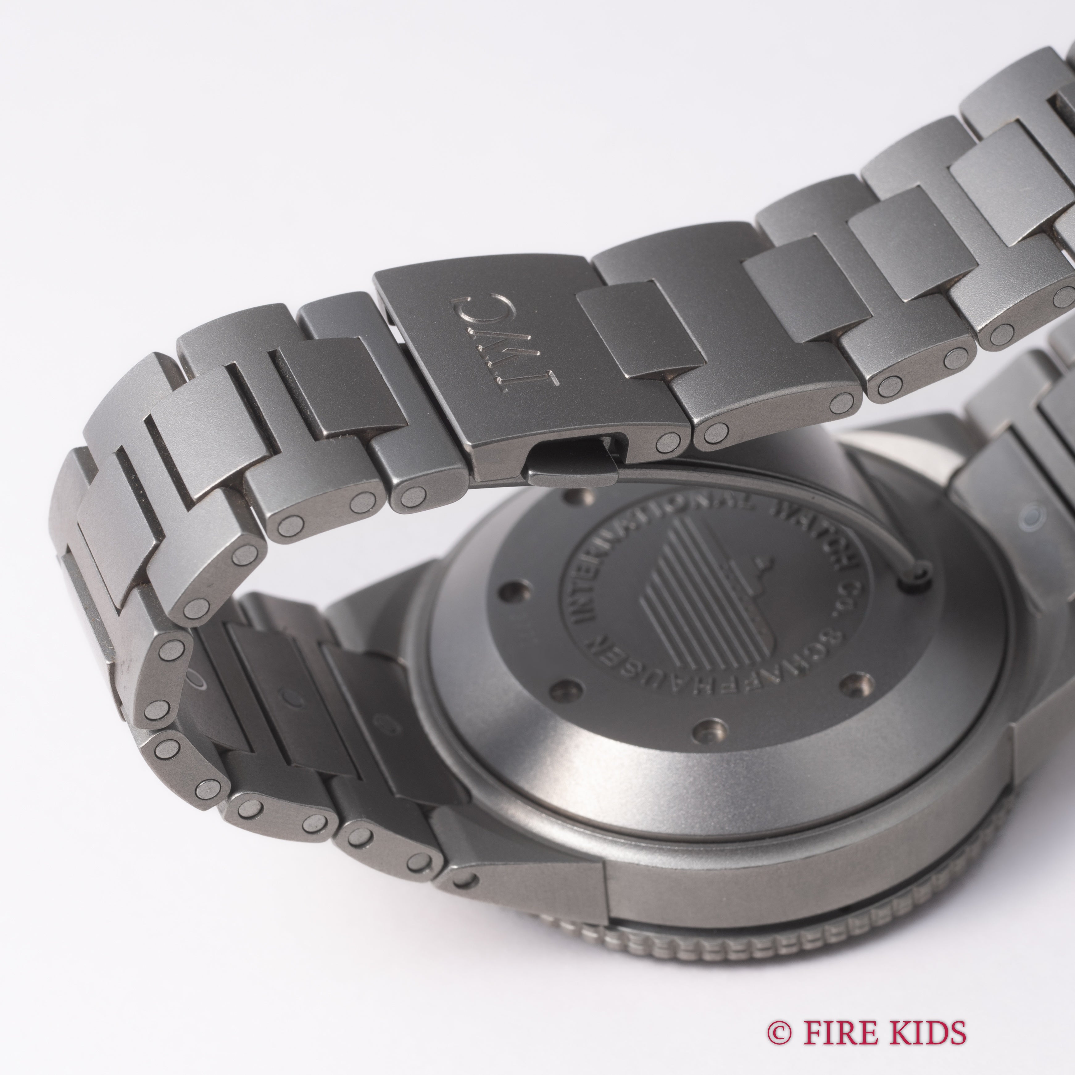 IWC 2000年製（平成12年製） アクアタイマー 2000m防水 チタン オールトリチウム 純正ブレス