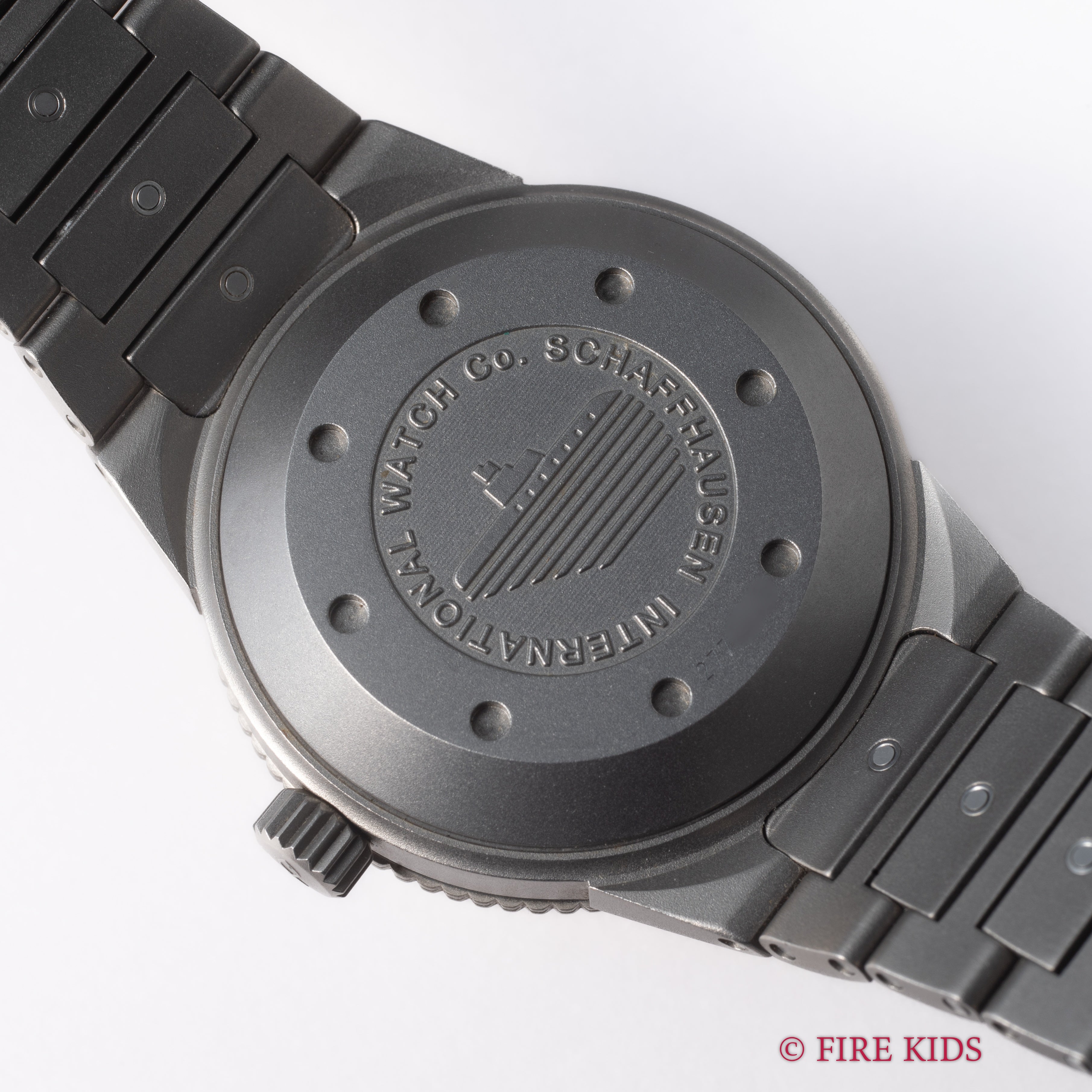 IWC 2000年製（平成12年製） アクアタイマー 2000m防水 チタン オールトリチウム 純正ブレス