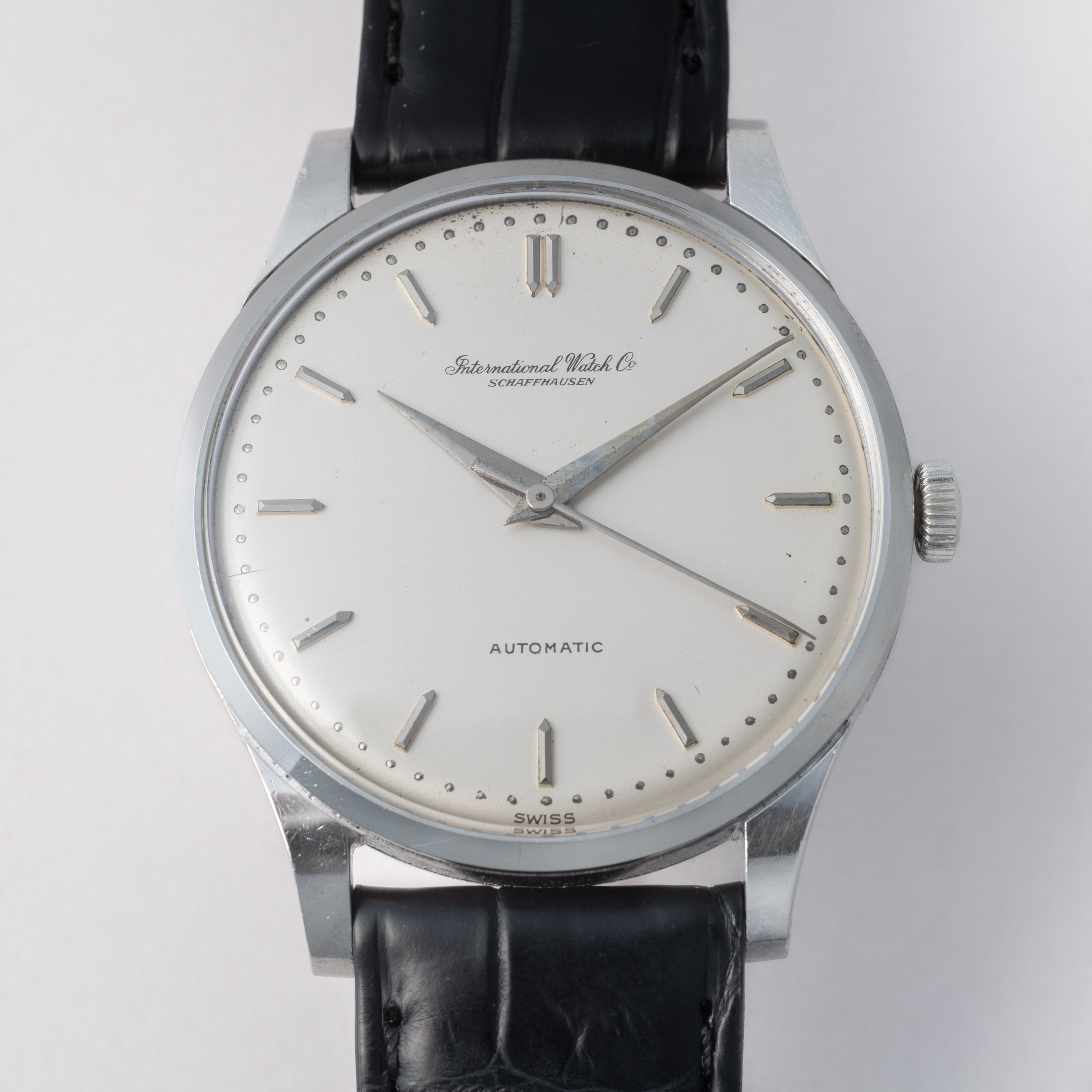 IWC ラウンドケース 1965年製 ペラトン式自動巻き Cal.853 オールドインター