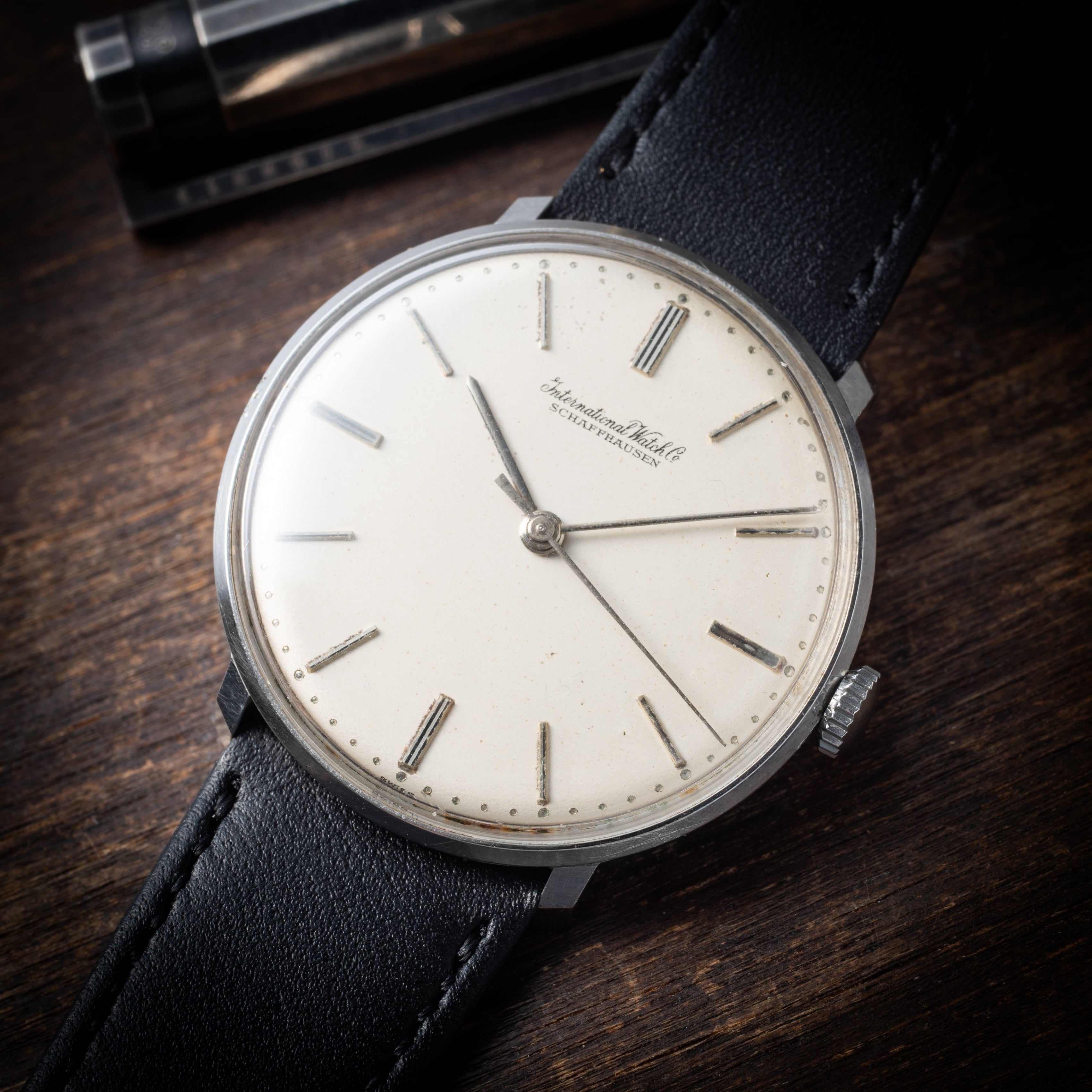 IWC ラウンドケース 1961年製 手巻き Cal.401