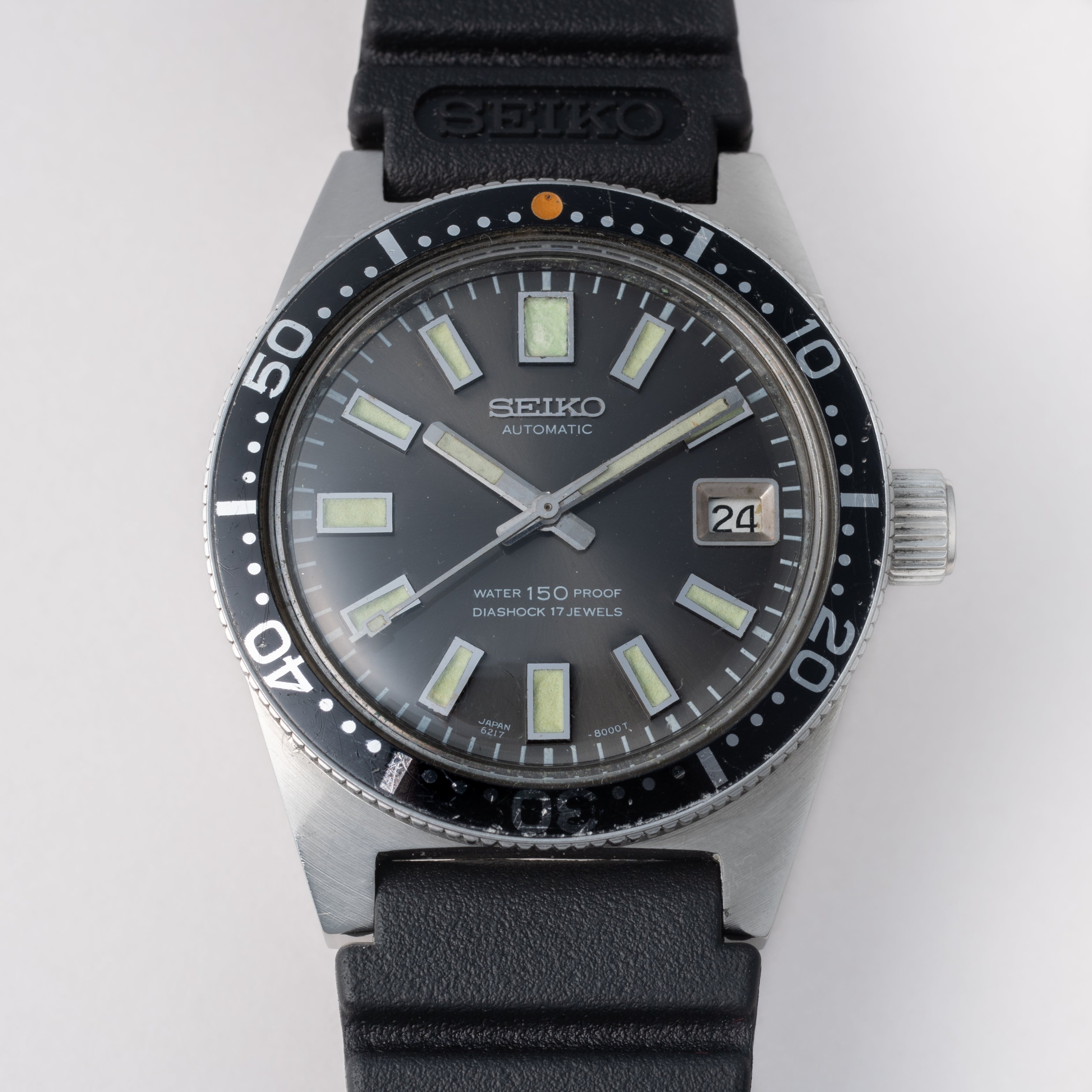 セイコー 150mダイバーファーストモデル後期型 寅さんモデル 1966年製 Ref.6217-8001 自動巻