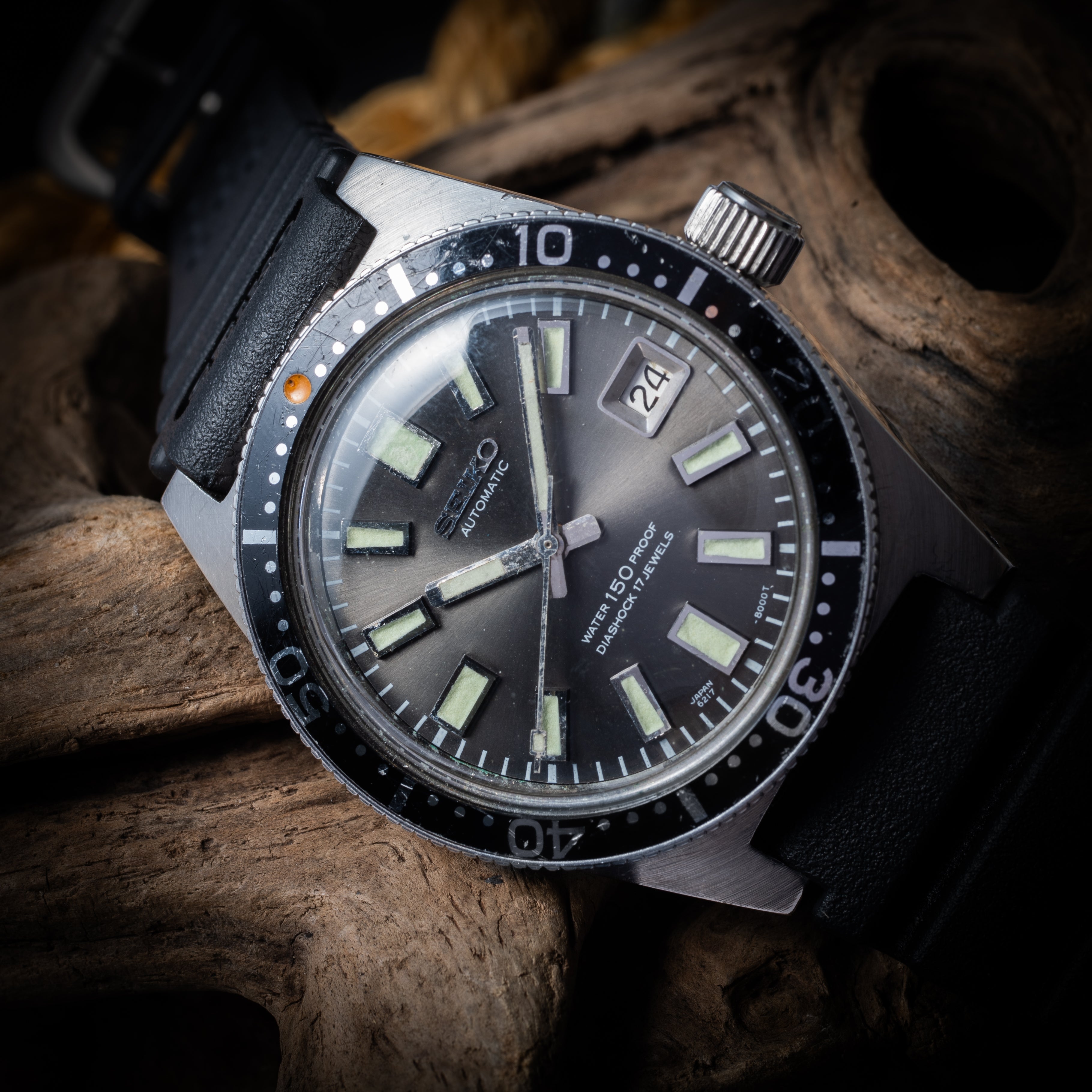 セイコー 150mダイバーファーストモデル後期型 寅さんモデル 1966年製 Ref.6217-8001 自動巻