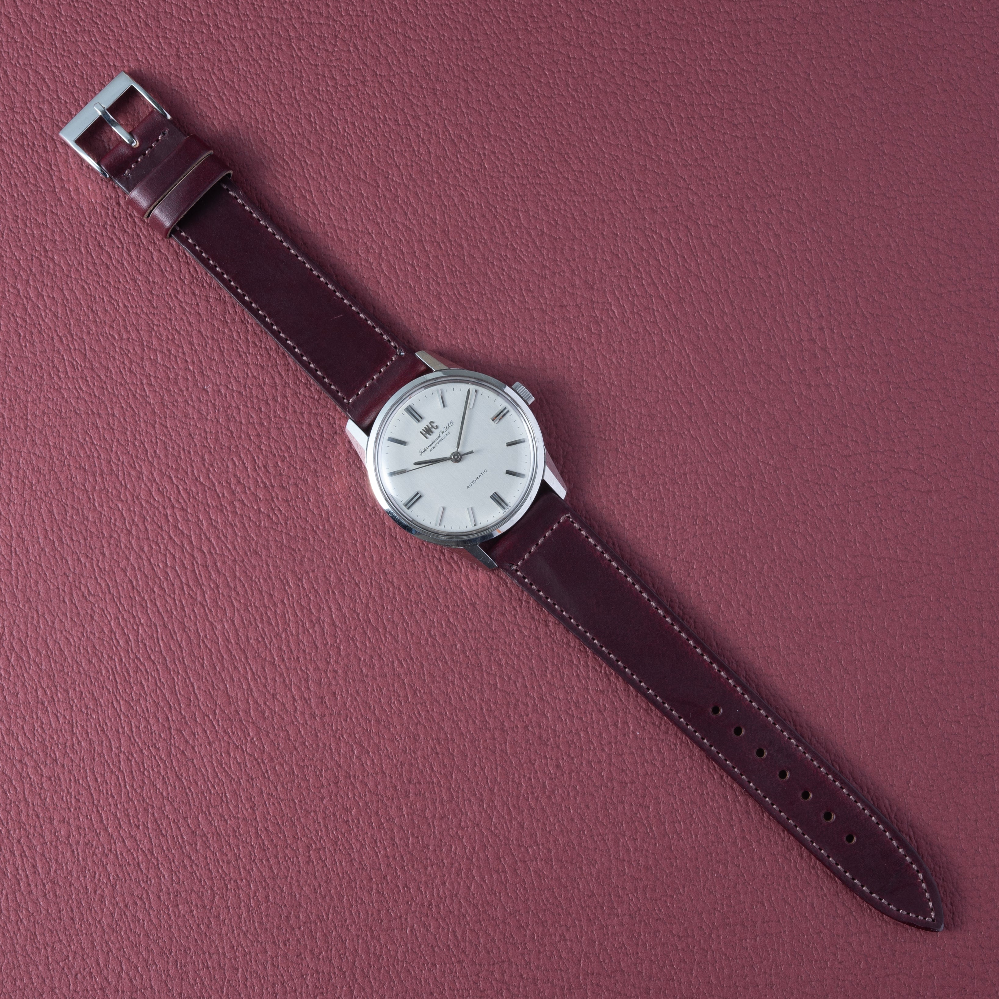 IWC ラウンドケース オートマチック 1972年製 Ref.R810AD ノンデイト ペラトン式自動巻き Cal.854B