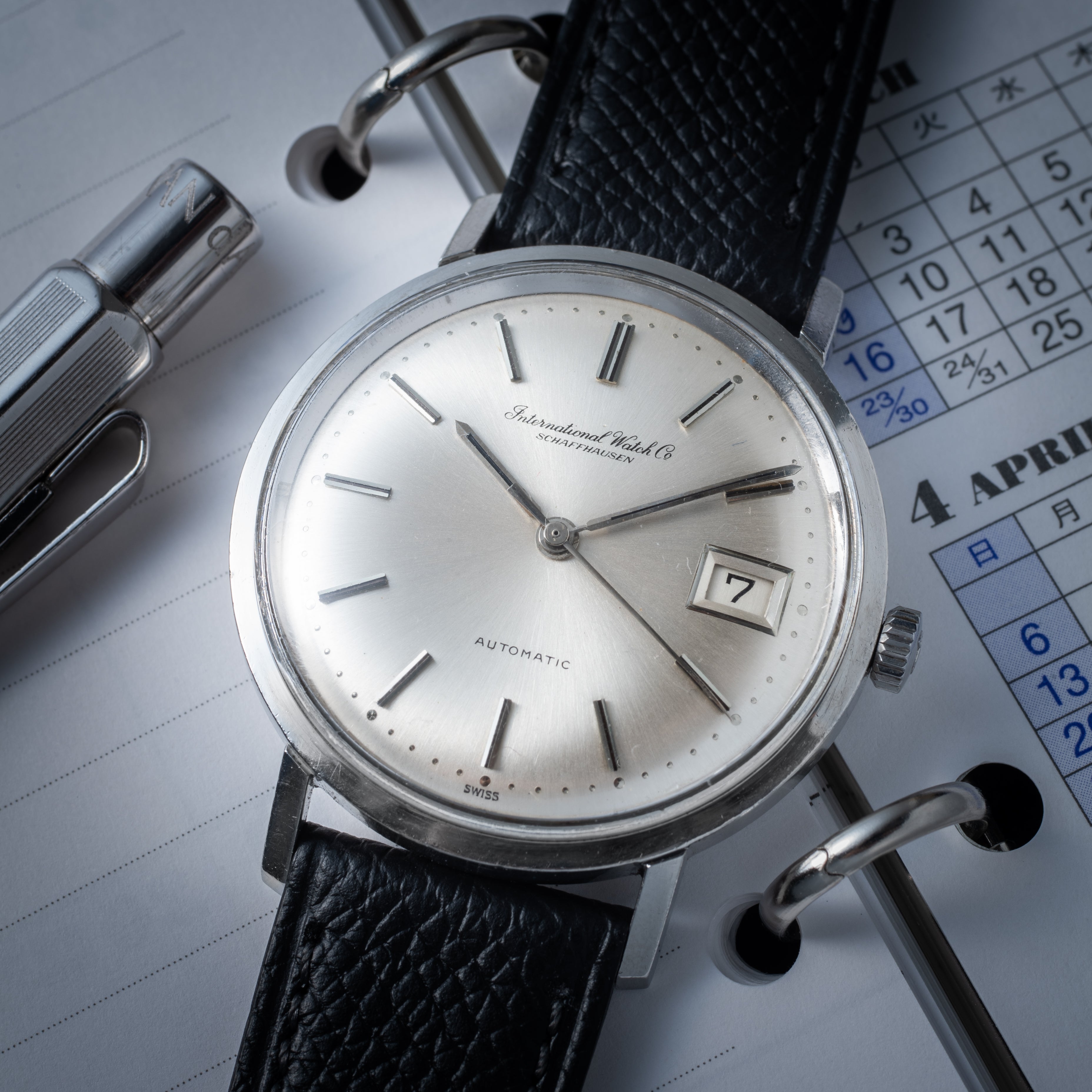 IWC ラウンドケース ペラトン式自動巻き Cal.8541 Ref.808A ボンベダイヤル