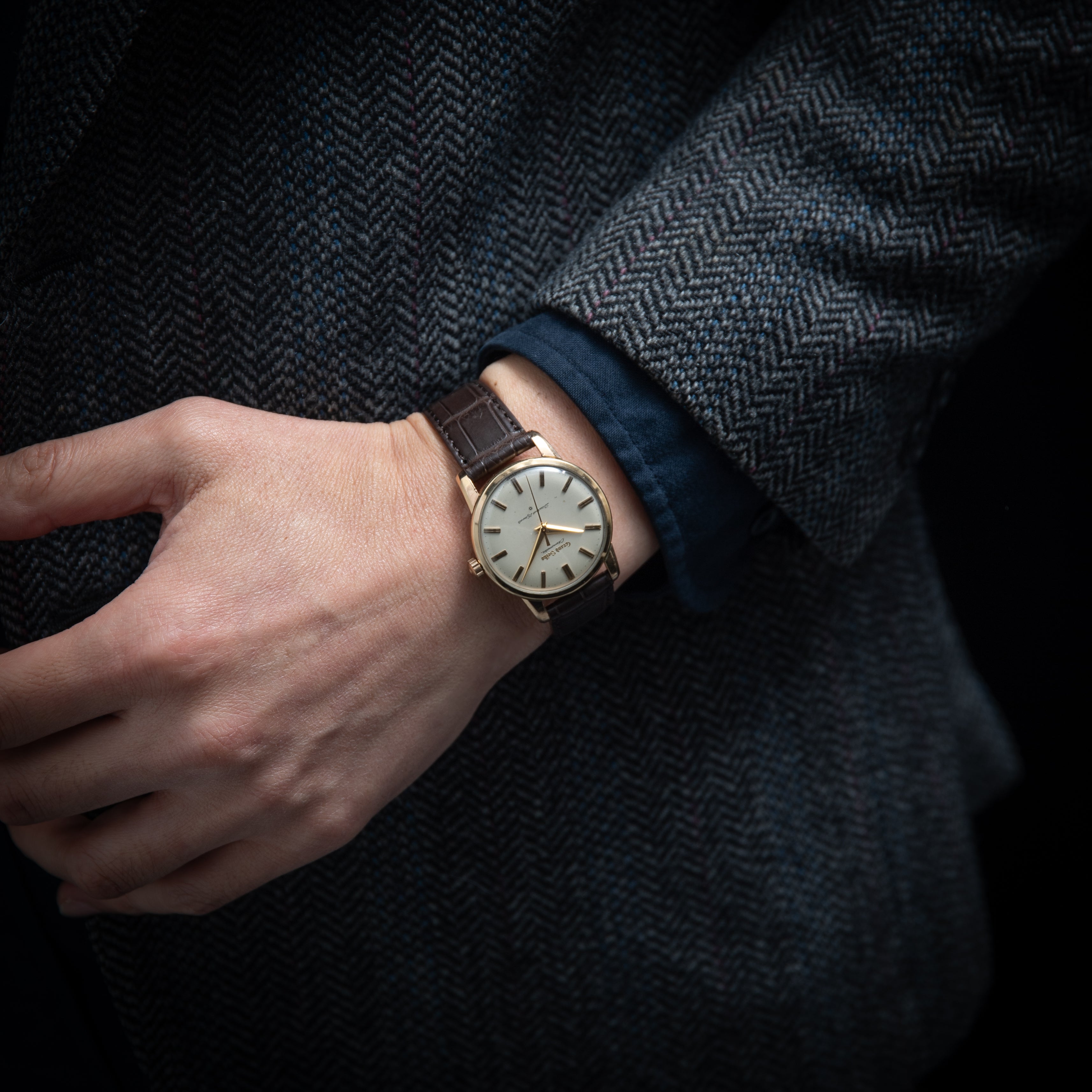 グランドセイコー ファーストモデル 1963年製 Ref.J14070 GS アップライトダイヤル