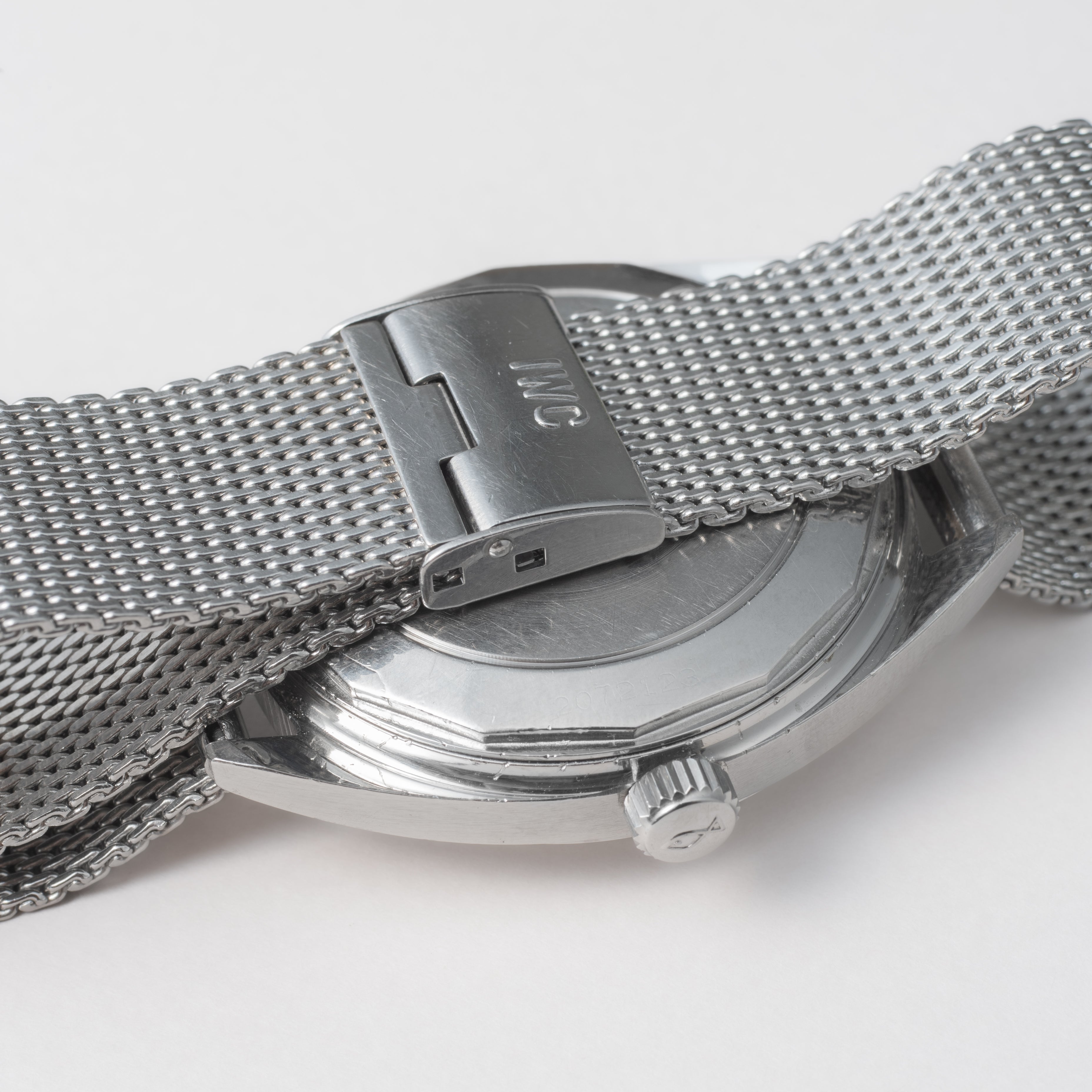 IWC ヨットクラブ 1971年製 純正メッシュブレス ホワイトローマン