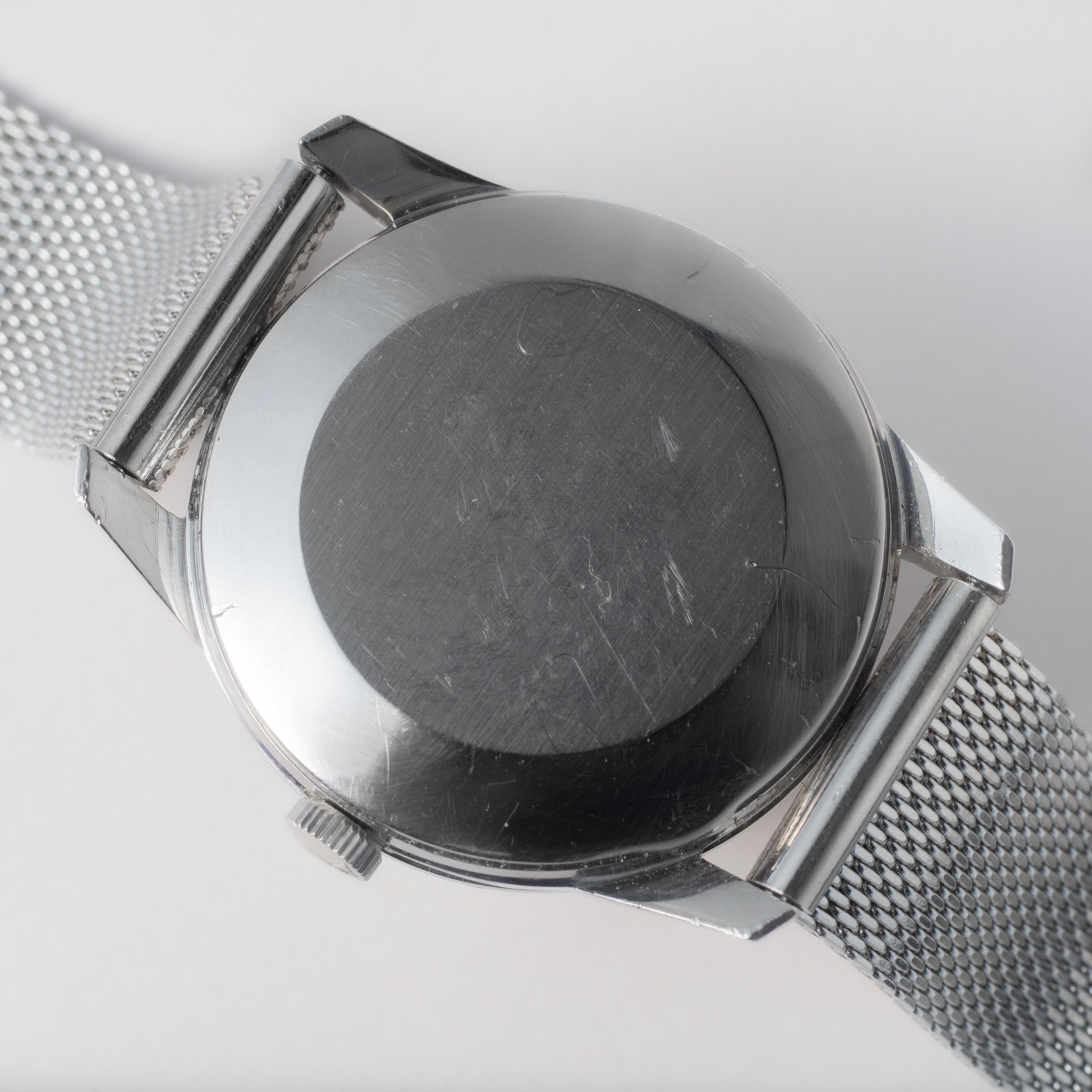 IWC ラウンドケース 1970年製(昭和45年製） Ref.R810A 純正メッシュブレス ペラトン式自動巻Cal.8541B