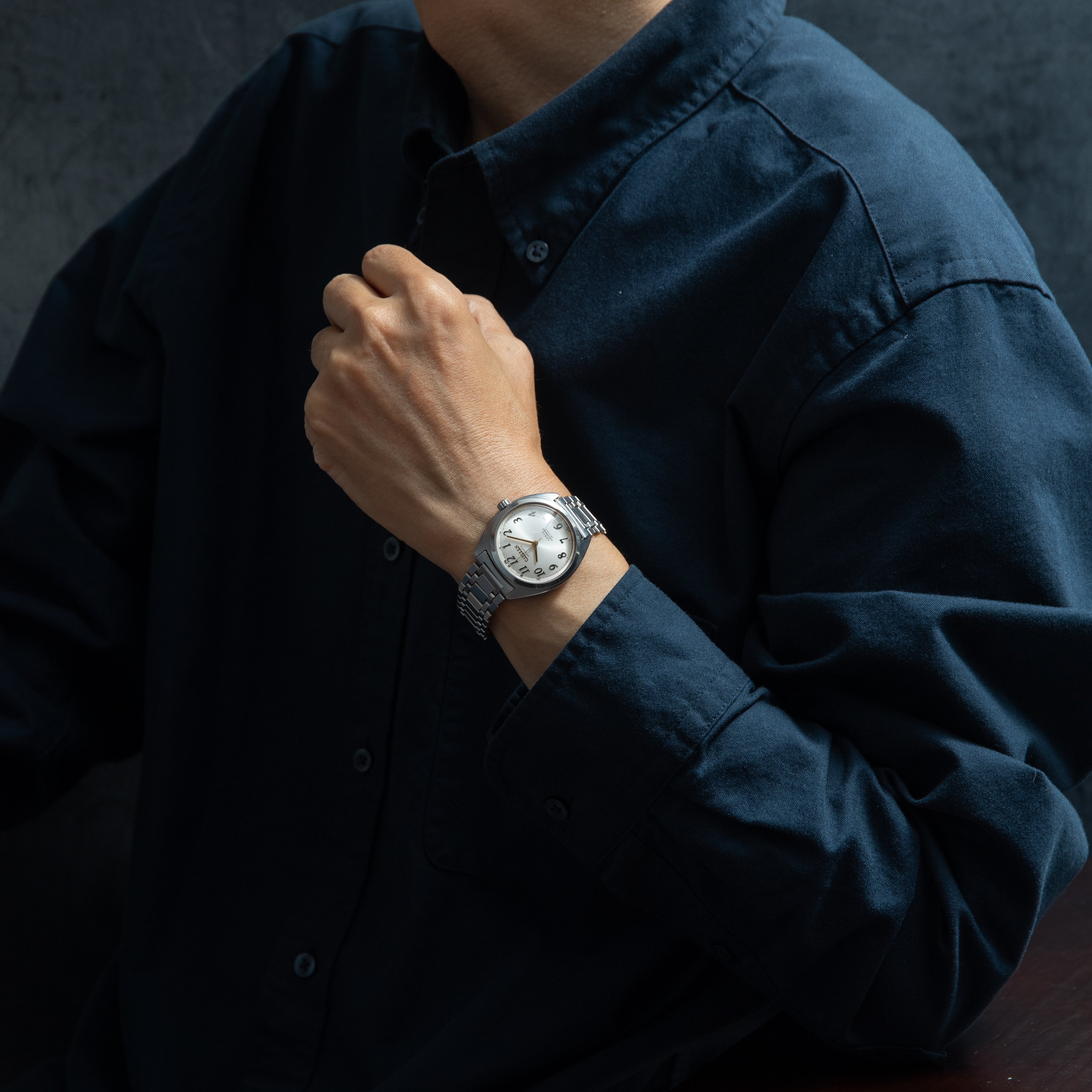 シチズン レオパール アラビア 1974年製 Ref.4-7600-1B-Y ハイビート自動巻き