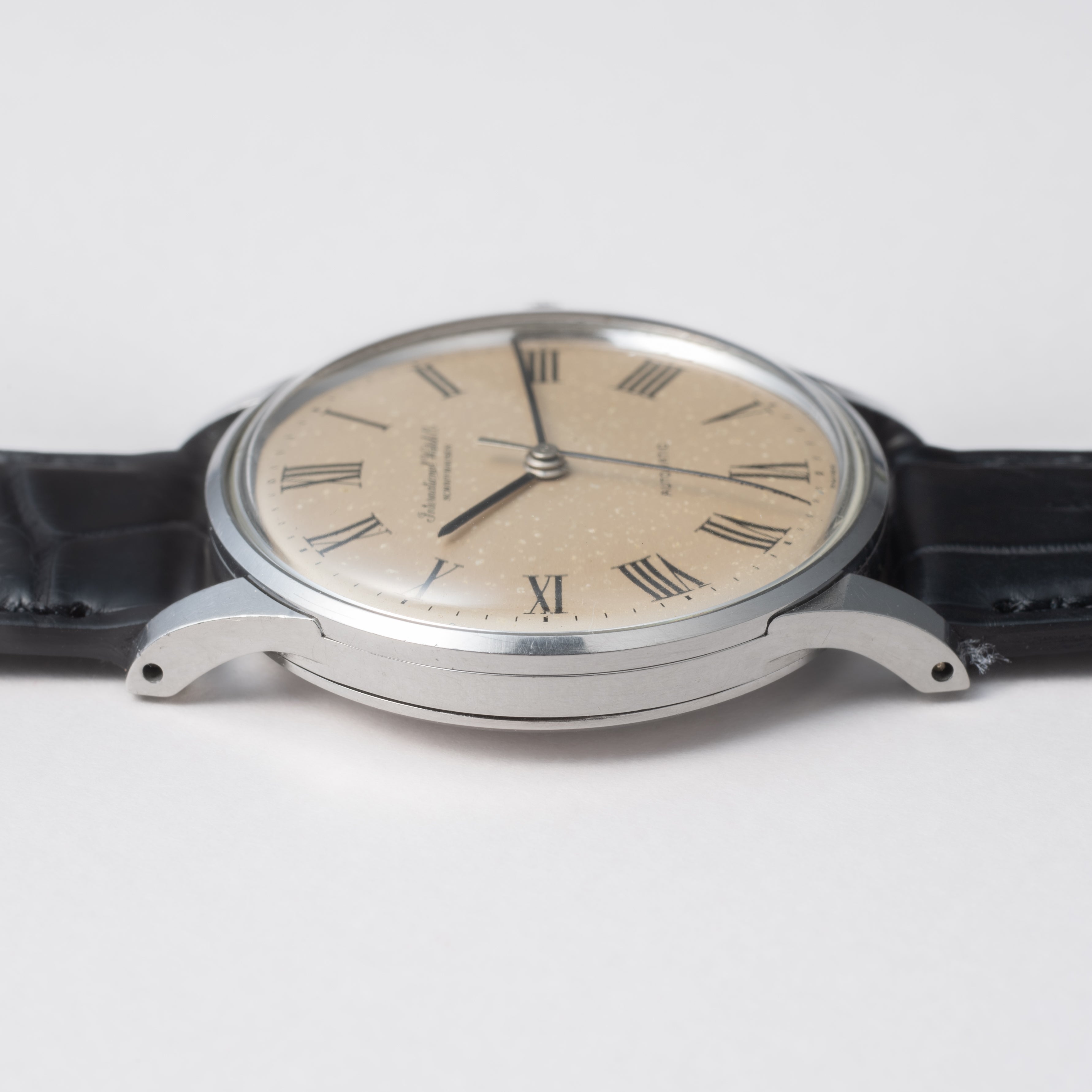 IWC ラウンドケース 1964年製 Ref.809A ペラトン式自動巻き Cal.854 ローマンダイヤル