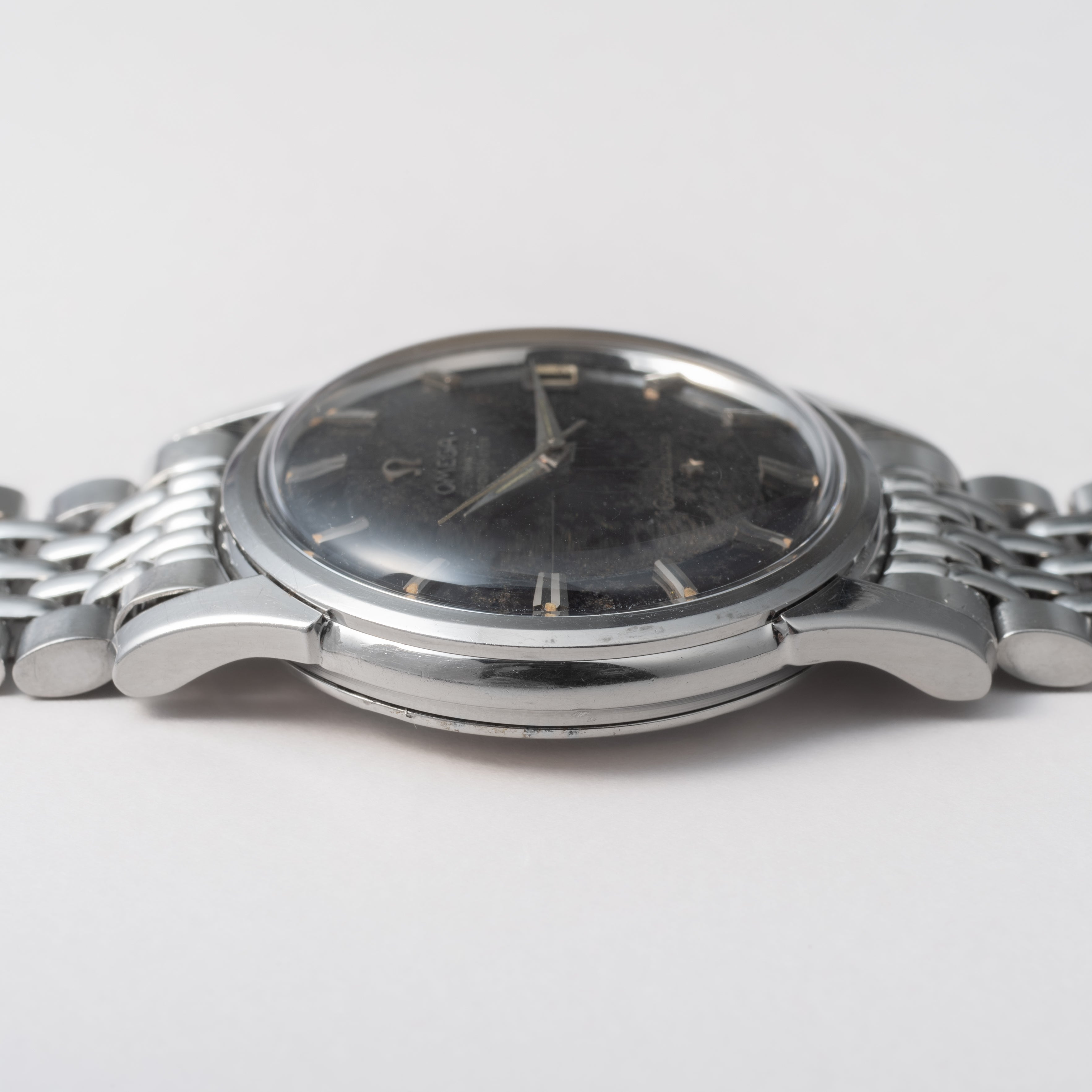 オメガ コンステレーション 12角 1961年製 Ref.14393 9 SC ブラックミラーダイヤル