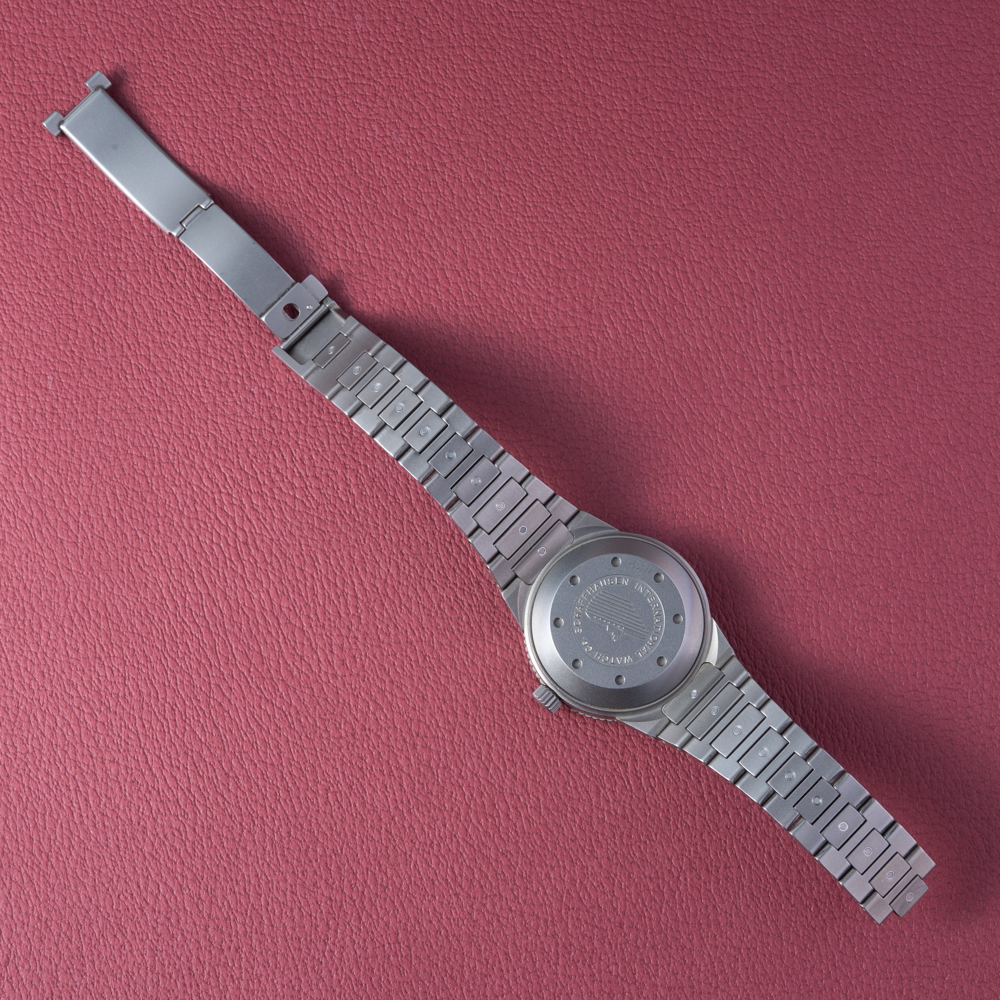 IWC 1999年製 アクアタイマー 2000m防水 チタン 純正ブレス お魚リューズ