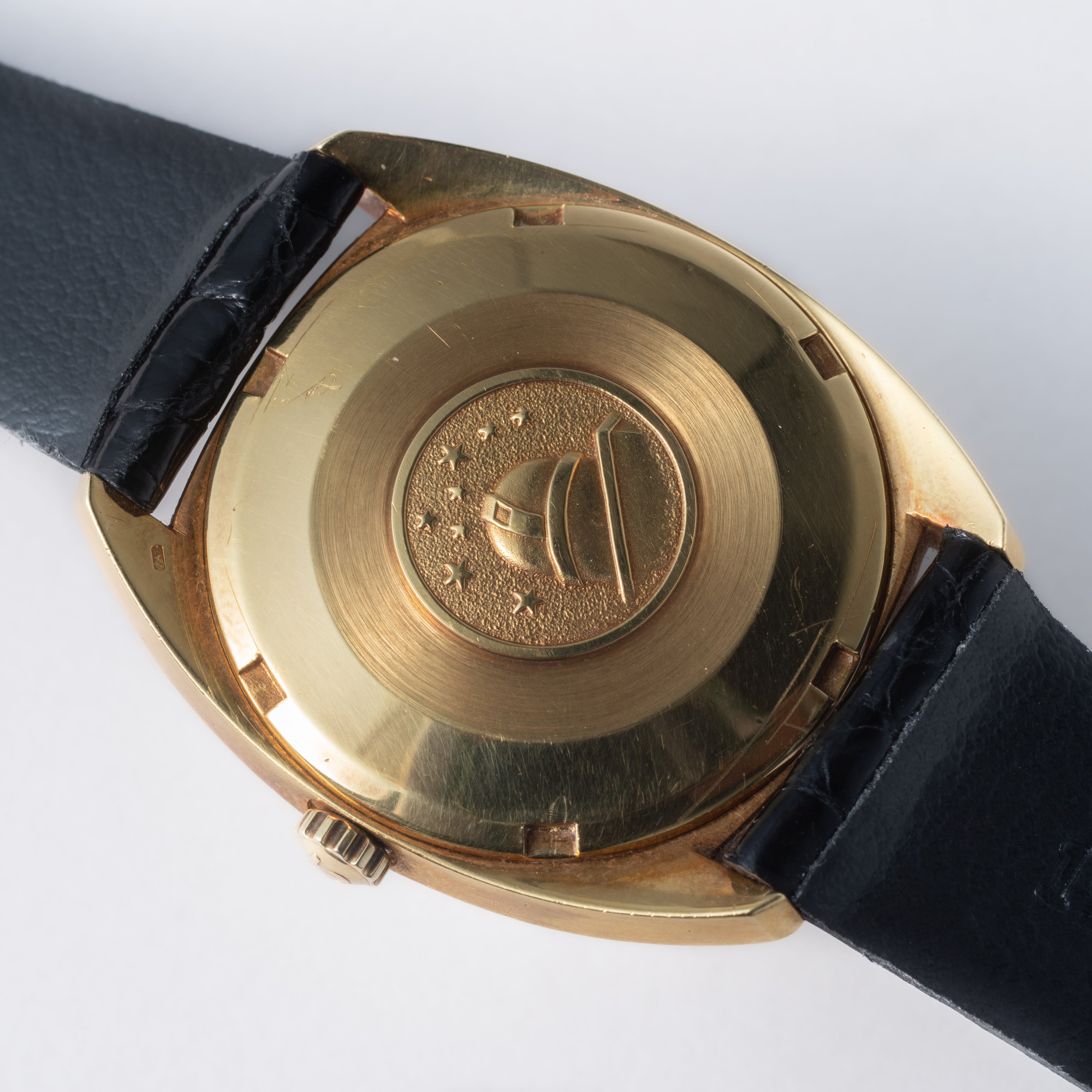 オメガ 18金無垢コンステレーション11Pダイヤ ジェンタデザイン初期型 1966年製  Cal. 561 自動巻き 尾錠付き