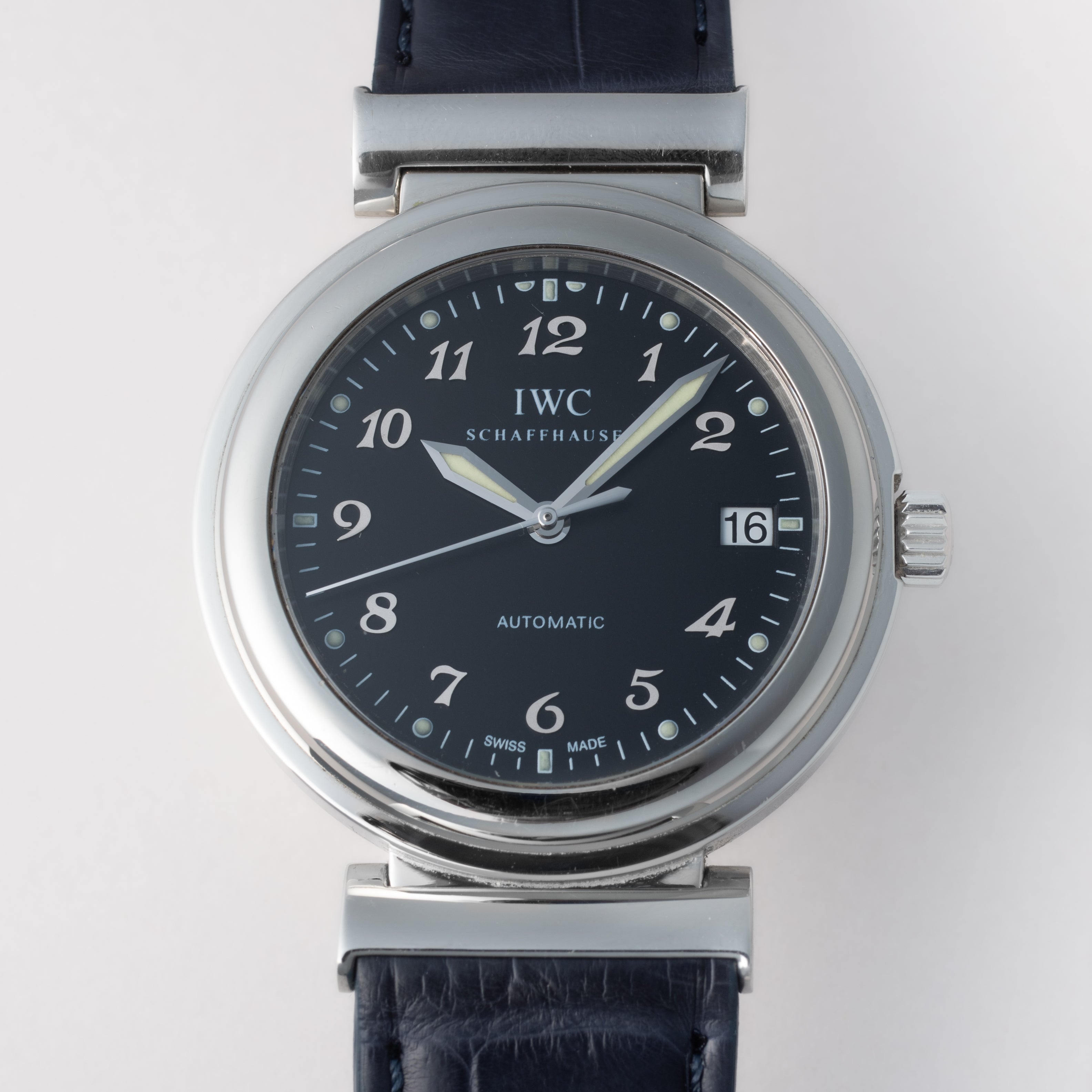 IWC	ダ・ヴィンチ ブラックアラビアダイヤル 1998年製 ハイビート自動巻き