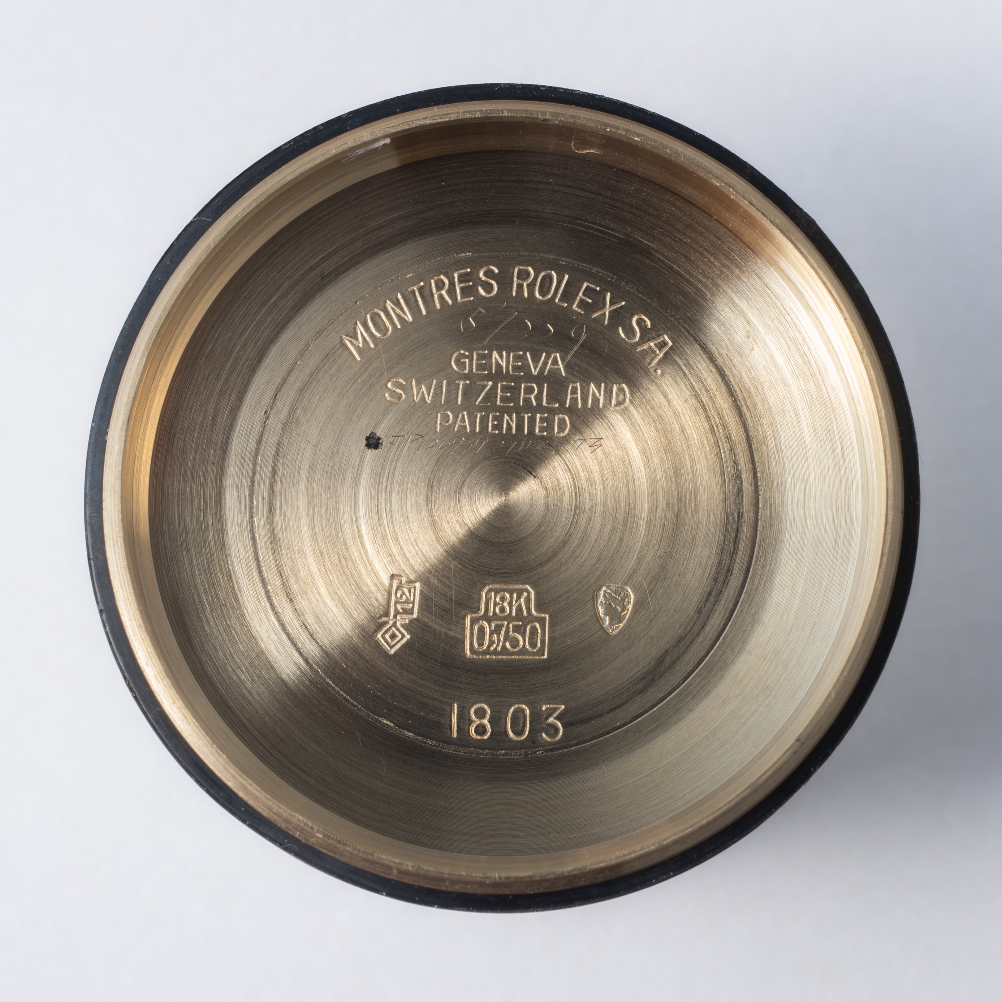 ロレックス デイデイト 自動巻き 1972年製 18金無垢 Ref.1803 シャンパンゴールドダイヤル