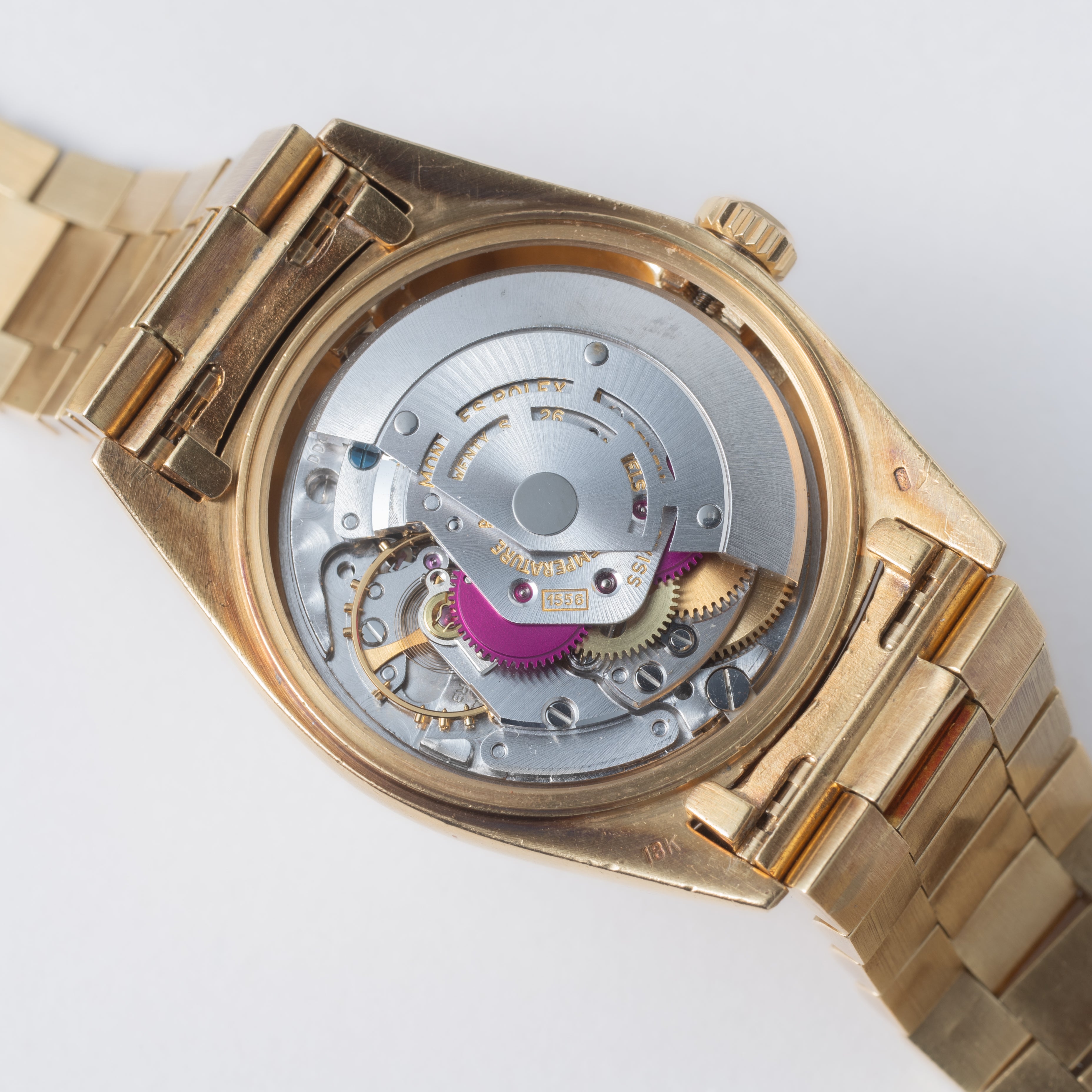 ロレックス デイデイト 自動巻き 1972年製 18金無垢 Ref.1803 シャンパンゴールドダイヤル