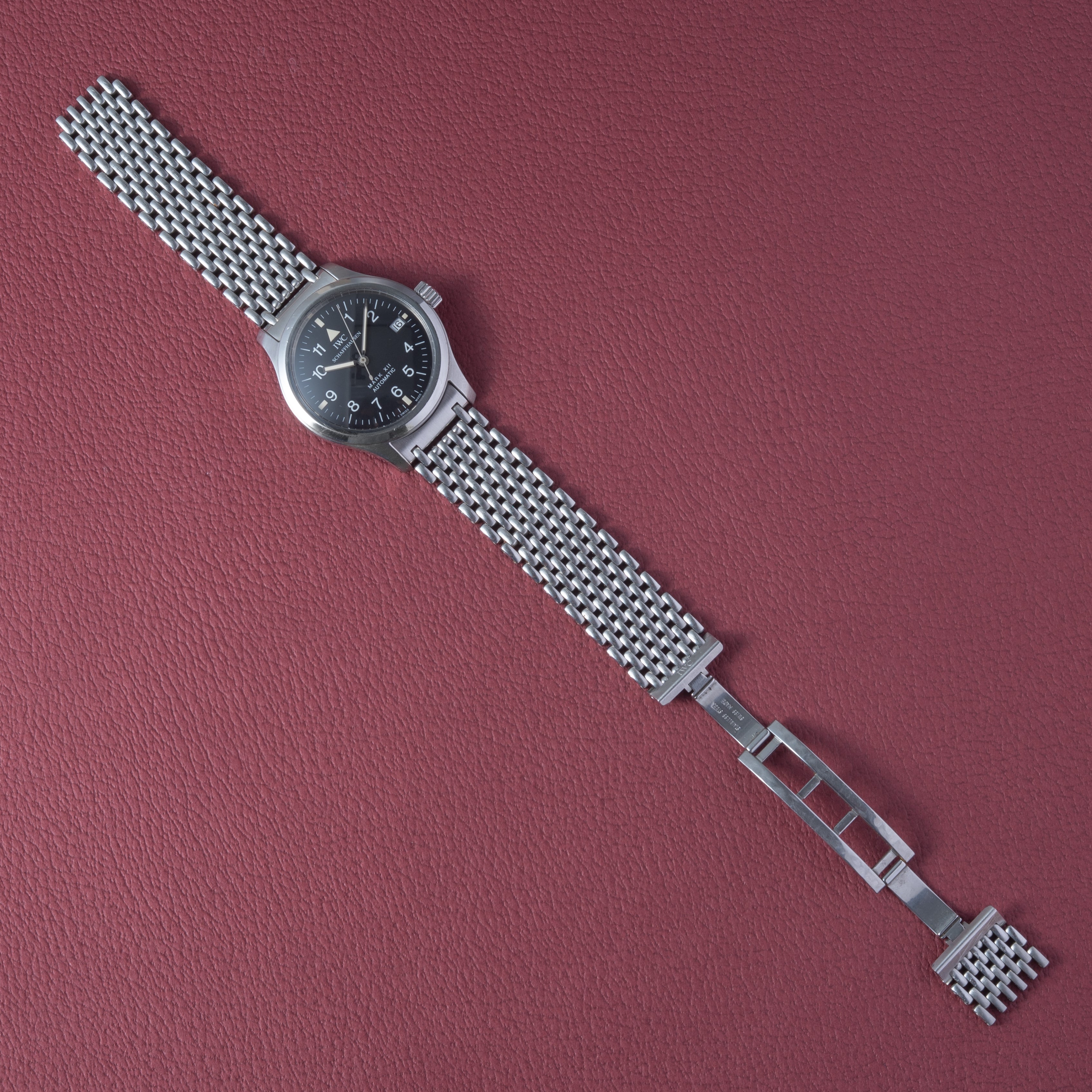 IWC マーク12 1996年製 Cal.884/2 Ref.3241 自動巻き 純正ブレス 箱、ギャランティカード付き