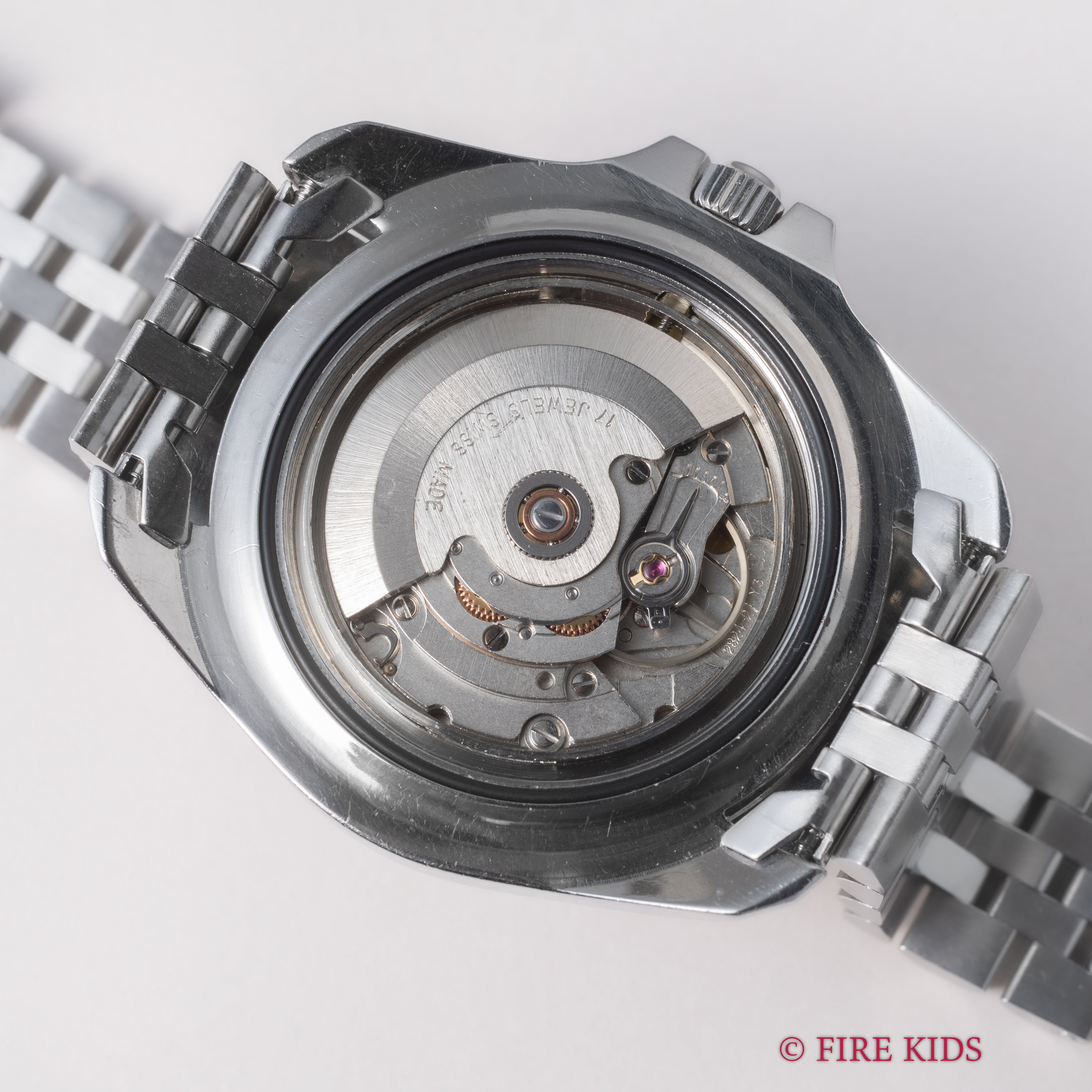 タグホイヤー プロフェッショナルダイバー200m 自動巻 1980年代製 Ref.844/5 純正ステンレスブレス