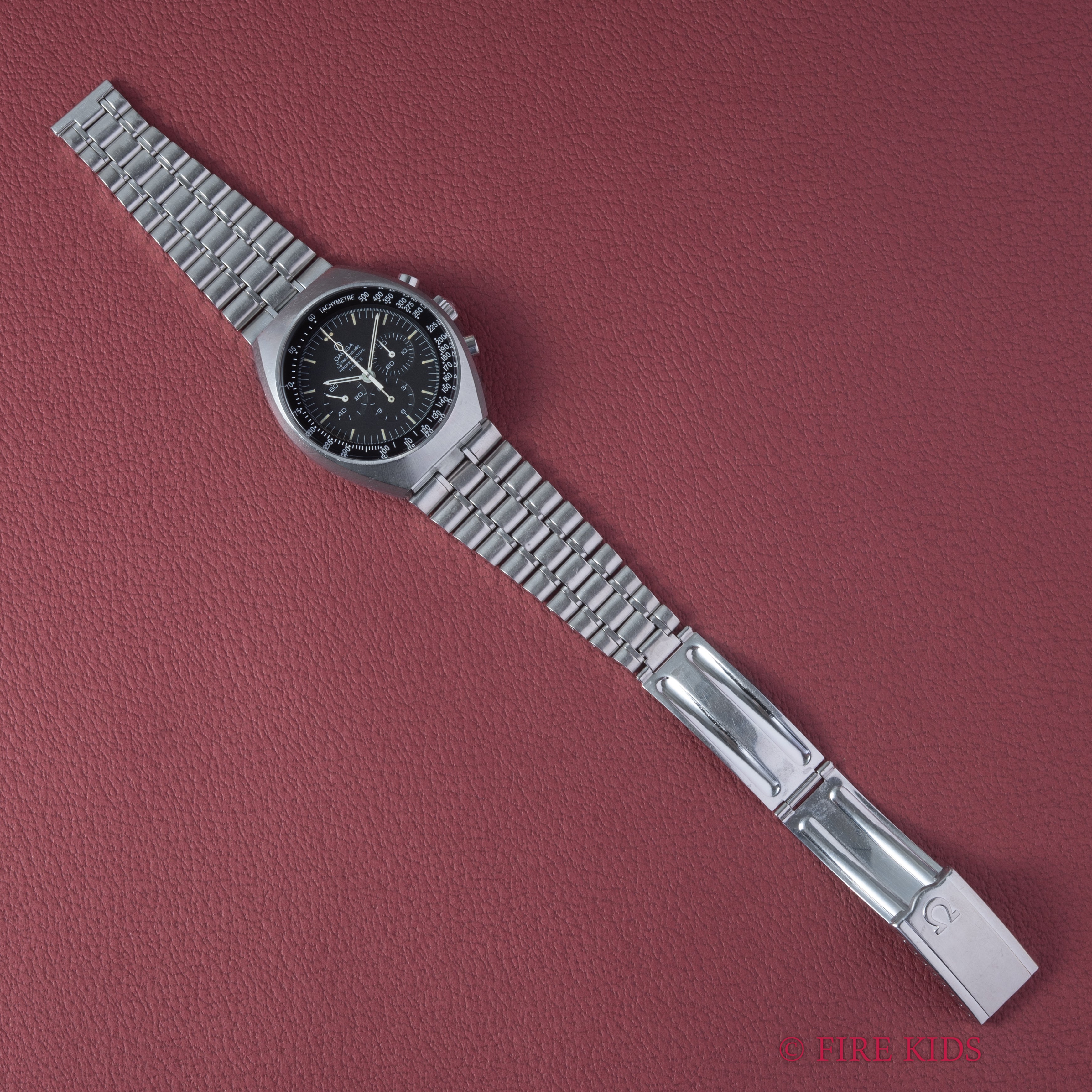 オメガ スピードマスター プロフェショナル マークⅡ 1971年製 手巻 Cal.861 純正ブレス付き