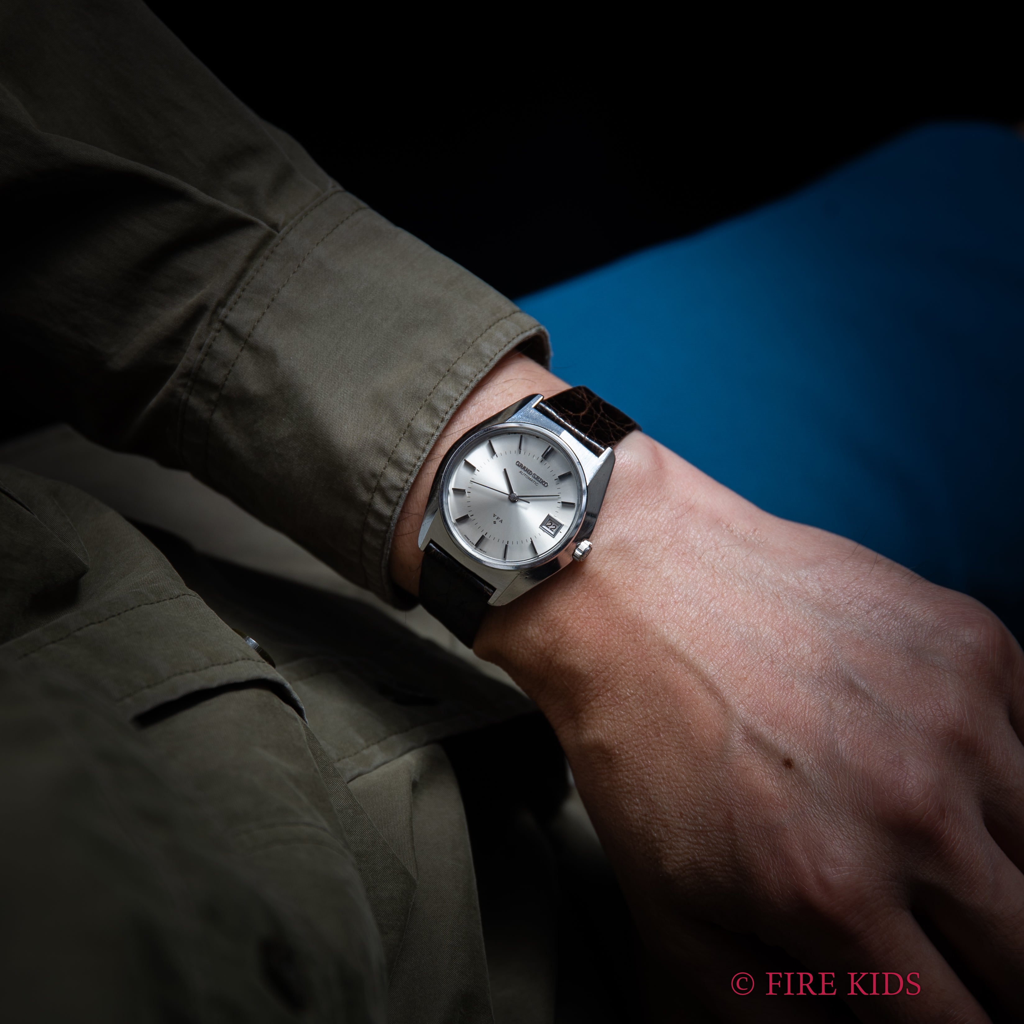 グランドセイコー V.F.A 1970年製/昭和45年製 Ref.6185-8020 オリジナルシルバーダイヤル 61GS