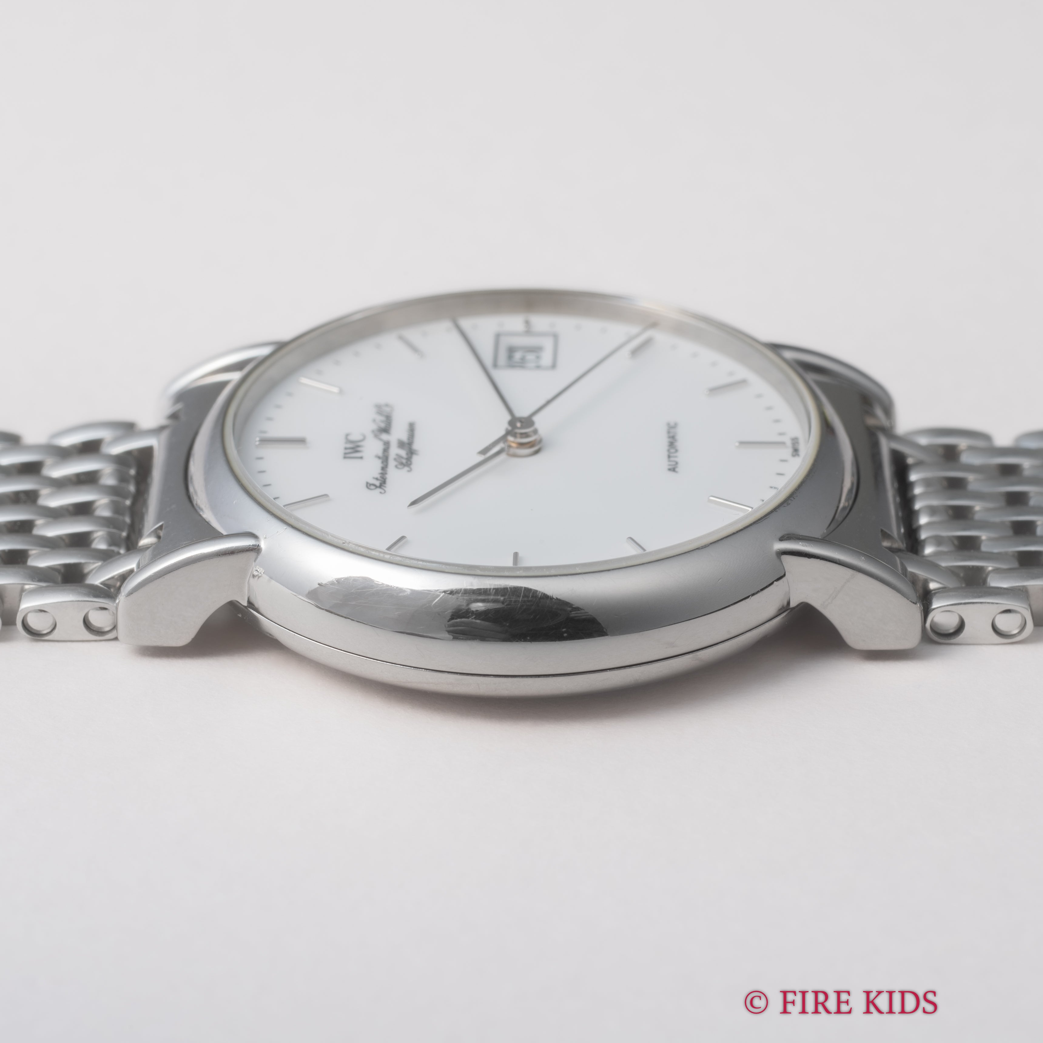 IWC ポートフィノ 2000年製（平成12年製）自動巻 ホワイトエナメルダイヤル 純正ブレス付き