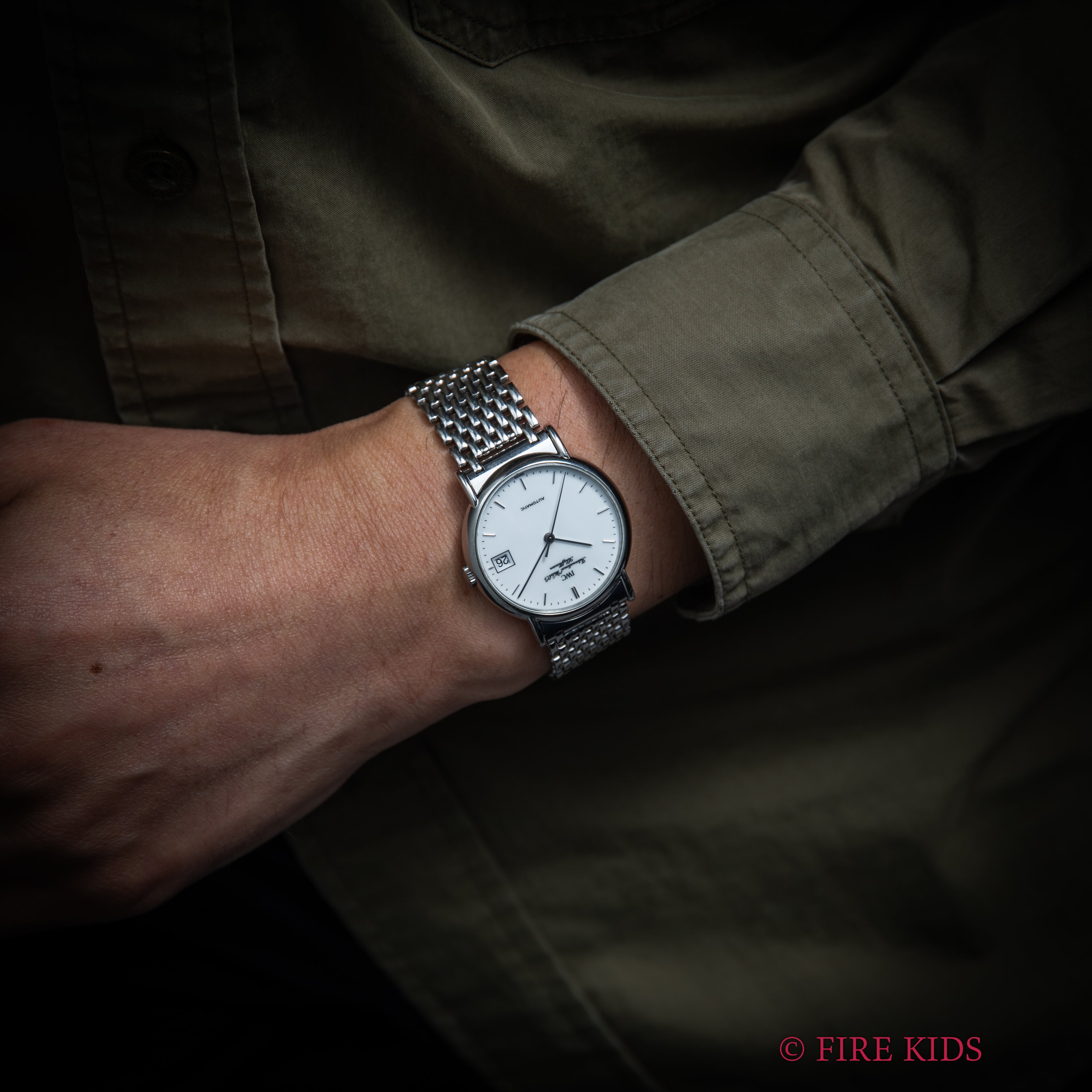 IWC ポートフィノ 2000年製（平成12年製）自動巻 ホワイトエナメルダイヤル 純正ブレス付き