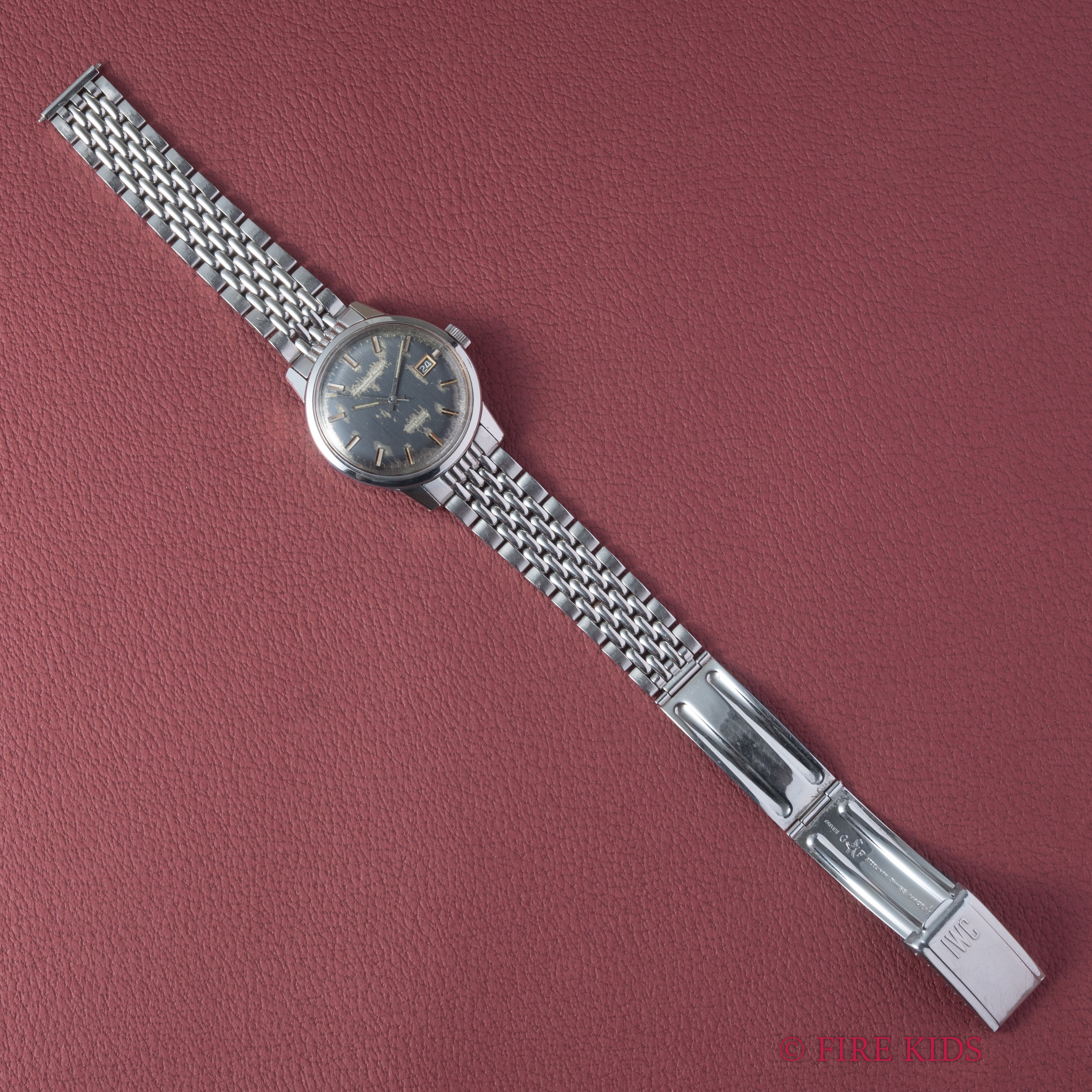 IWC インヂュニア ジャンボ Ref.866A パティーナダイヤル 1969年製 純正GFブレス