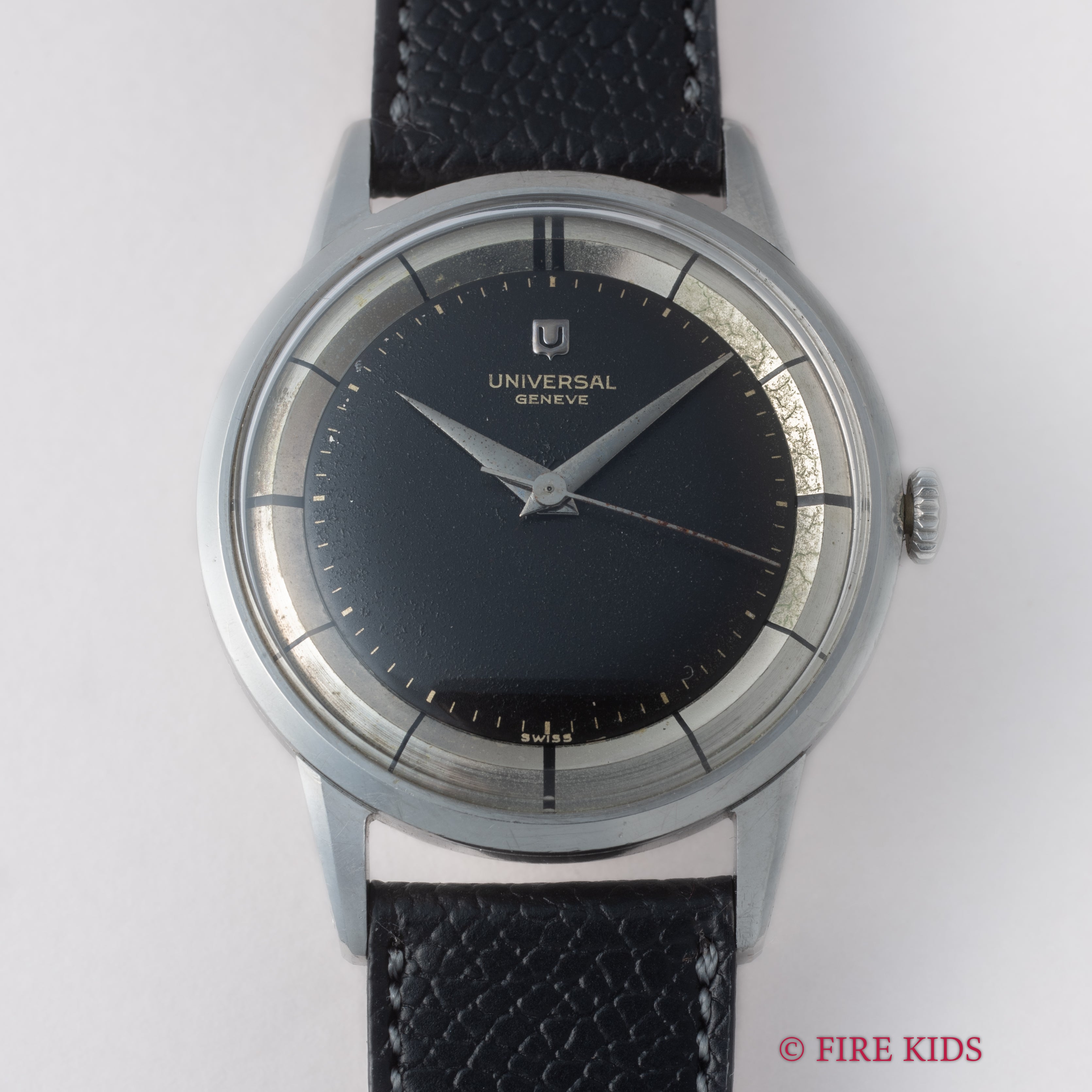 ユニバーサル・ジュネーブ タキシードダイヤル 1950年代製 手巻 Cal.332