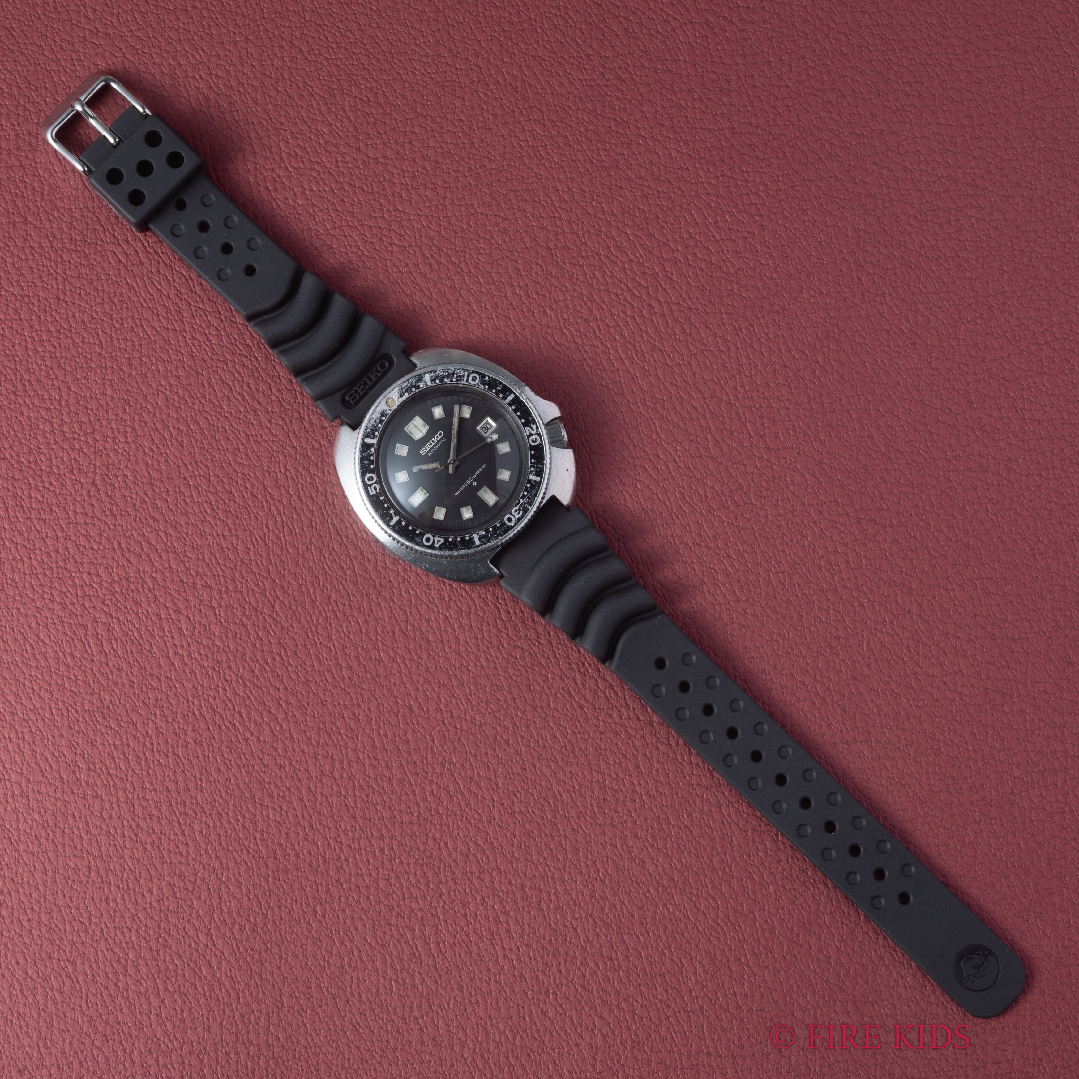 セイコー 150mダイバー 2nd後期最初期型 ウエムラダイバー 1970年製（昭和45年製） 自動巻き Ref.6105-8110