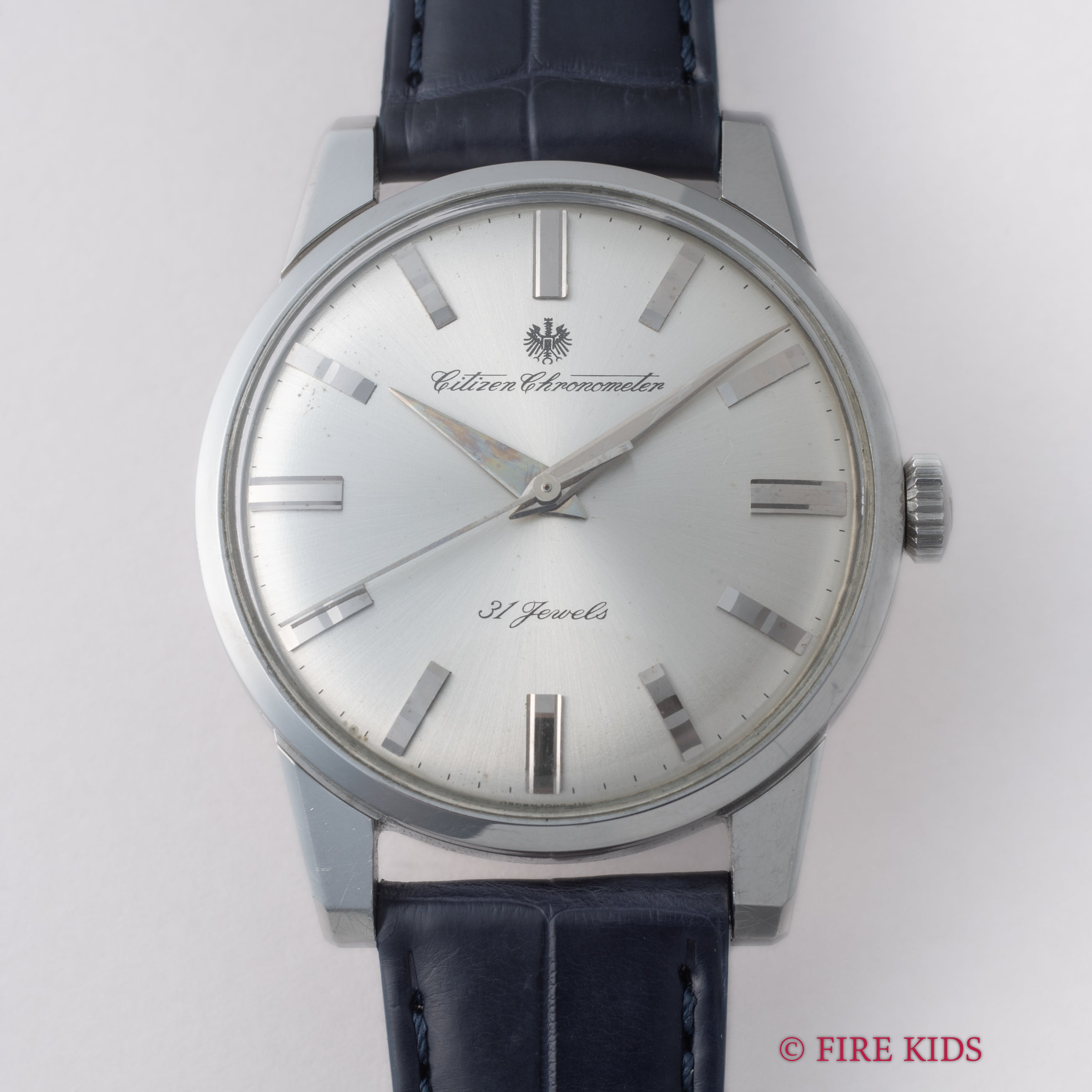 シチズン クロノメーター 1964年製 ノンポリッシュ 31石 手巻き