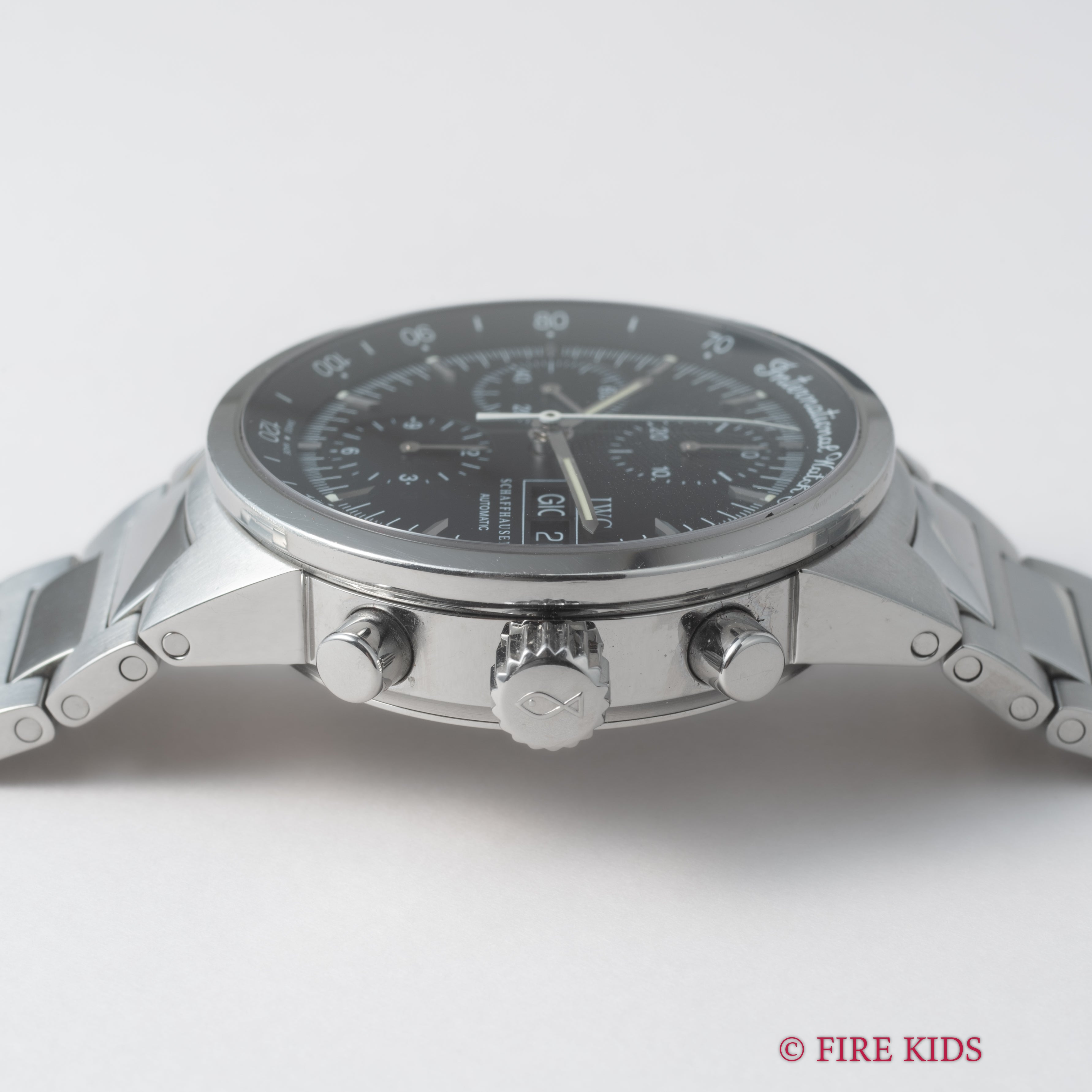 IWC GSTクロノグラフ デイデイト 2002年製 Ref.3707 ステンレス 自動巻き