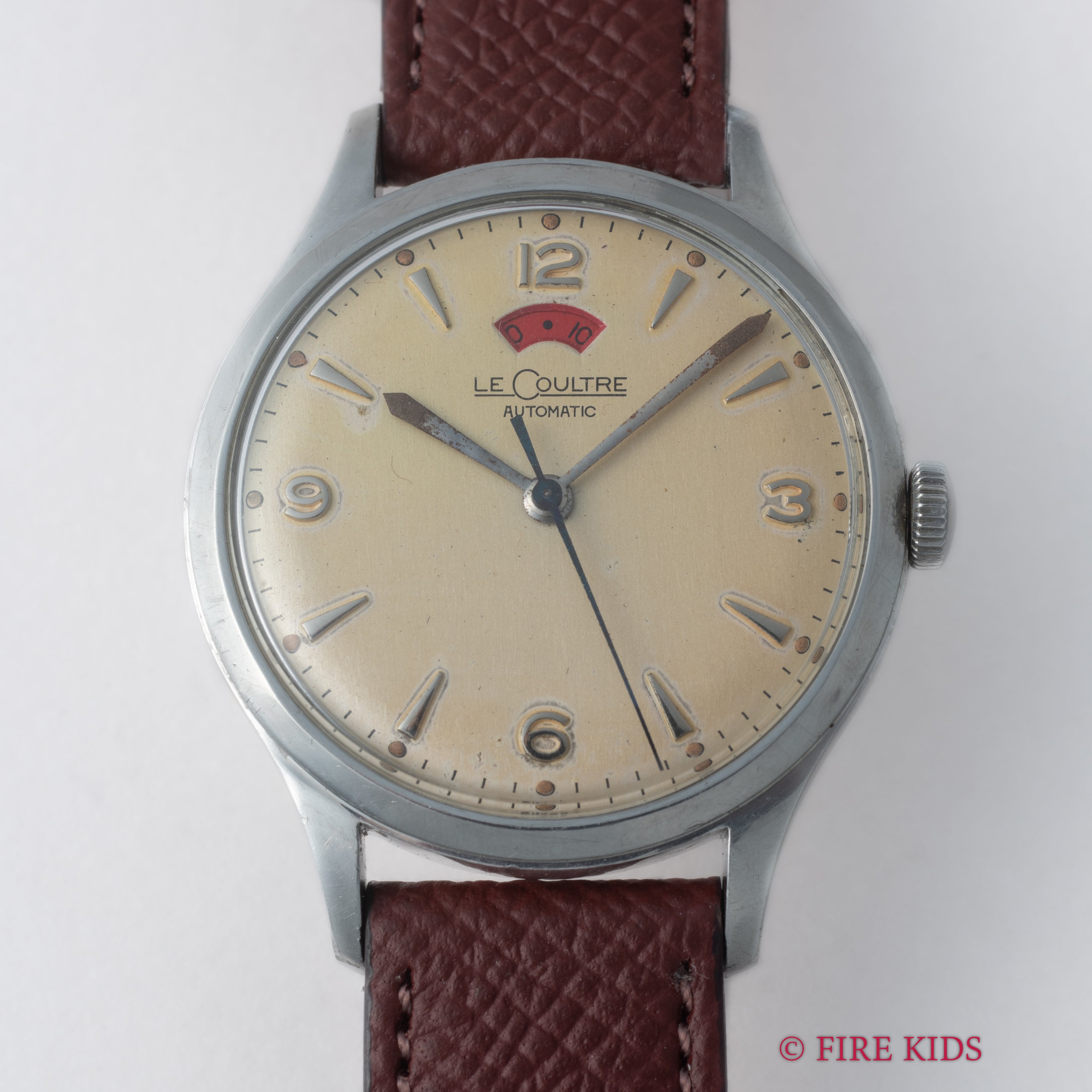 ルクルト 1950年代製 インジケーター バンパーオートマチック Cal.481 ステンレス