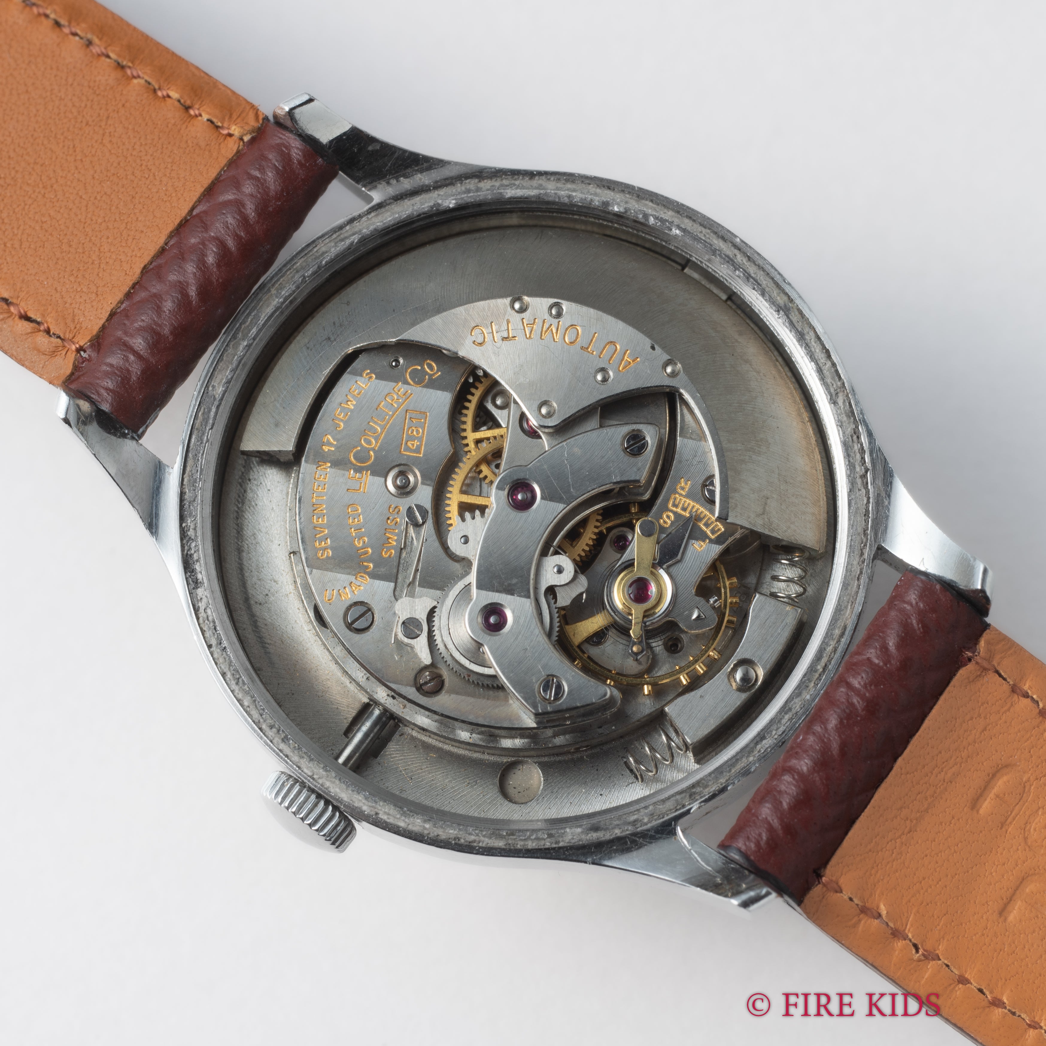 ルクルト 1950年代製 インジケーター バンパーオートマチック Cal.481 ステンレス