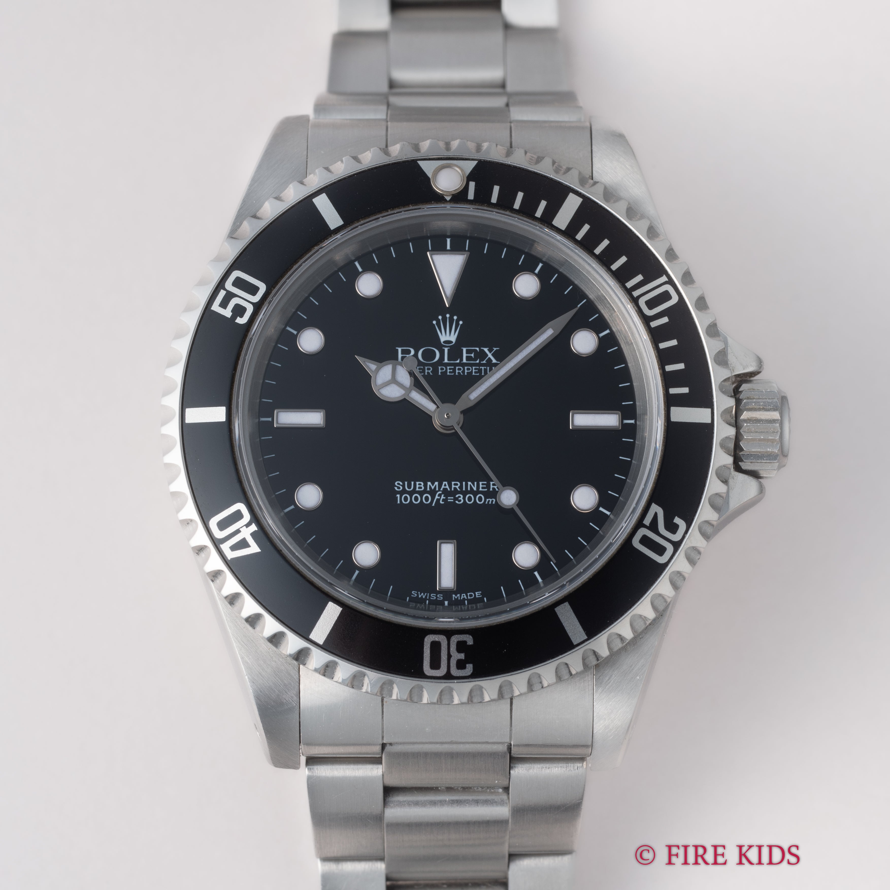 ロレックス サブマリーナー Ref.14060M 2002年製 ノンデイト 箱 国際サービス保証書付き