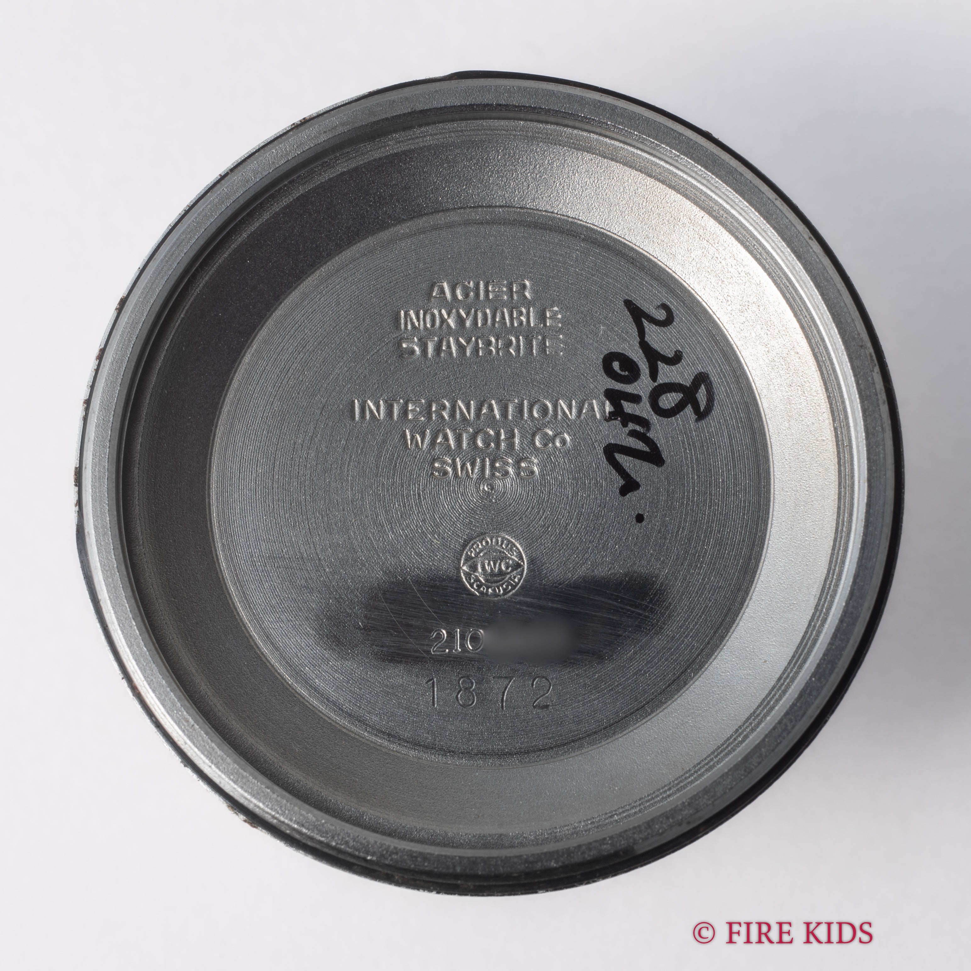 IWC TVスクリーン 1974年製 ブルーダイヤル ペラトン式自動巻Cal.8541B 純正ブレス付き