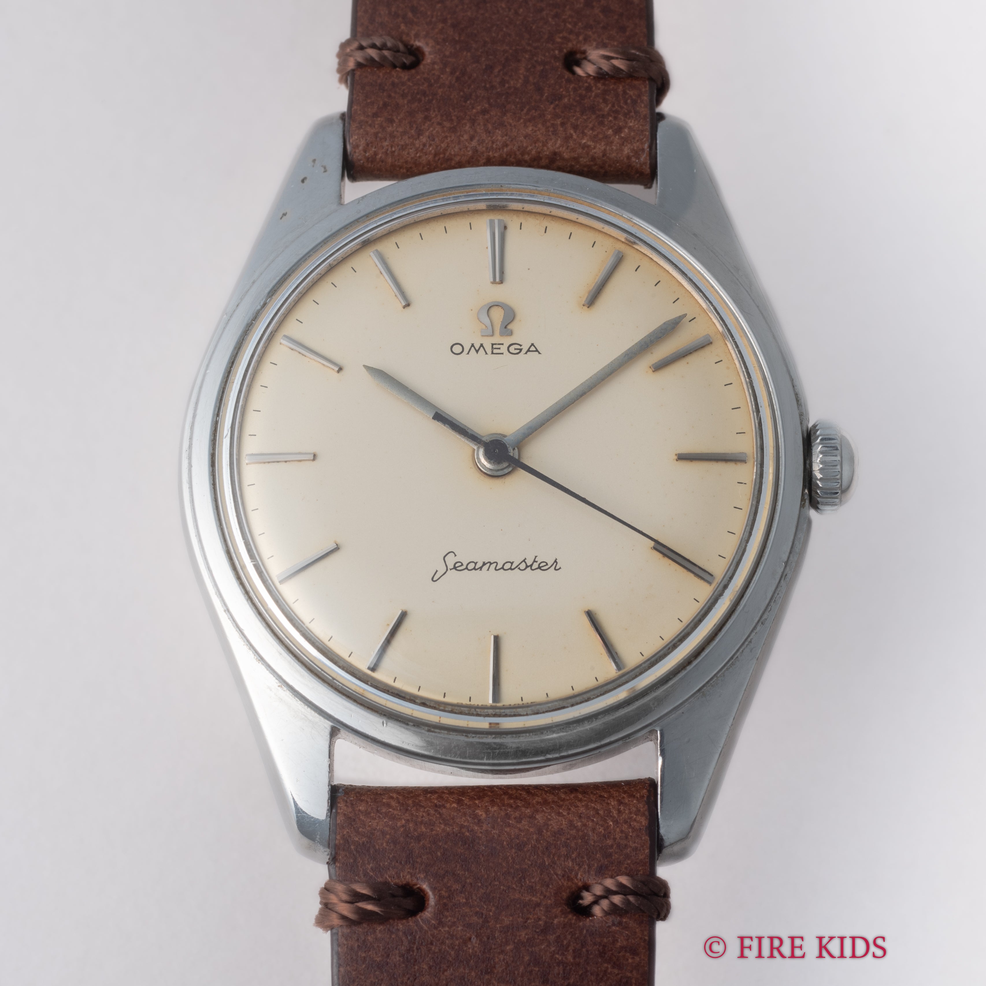 オメガ シーマスター Ref.2996-4SC 1960年製 Cal.285 手巻き 30㎜キャリバー ランチェロケース