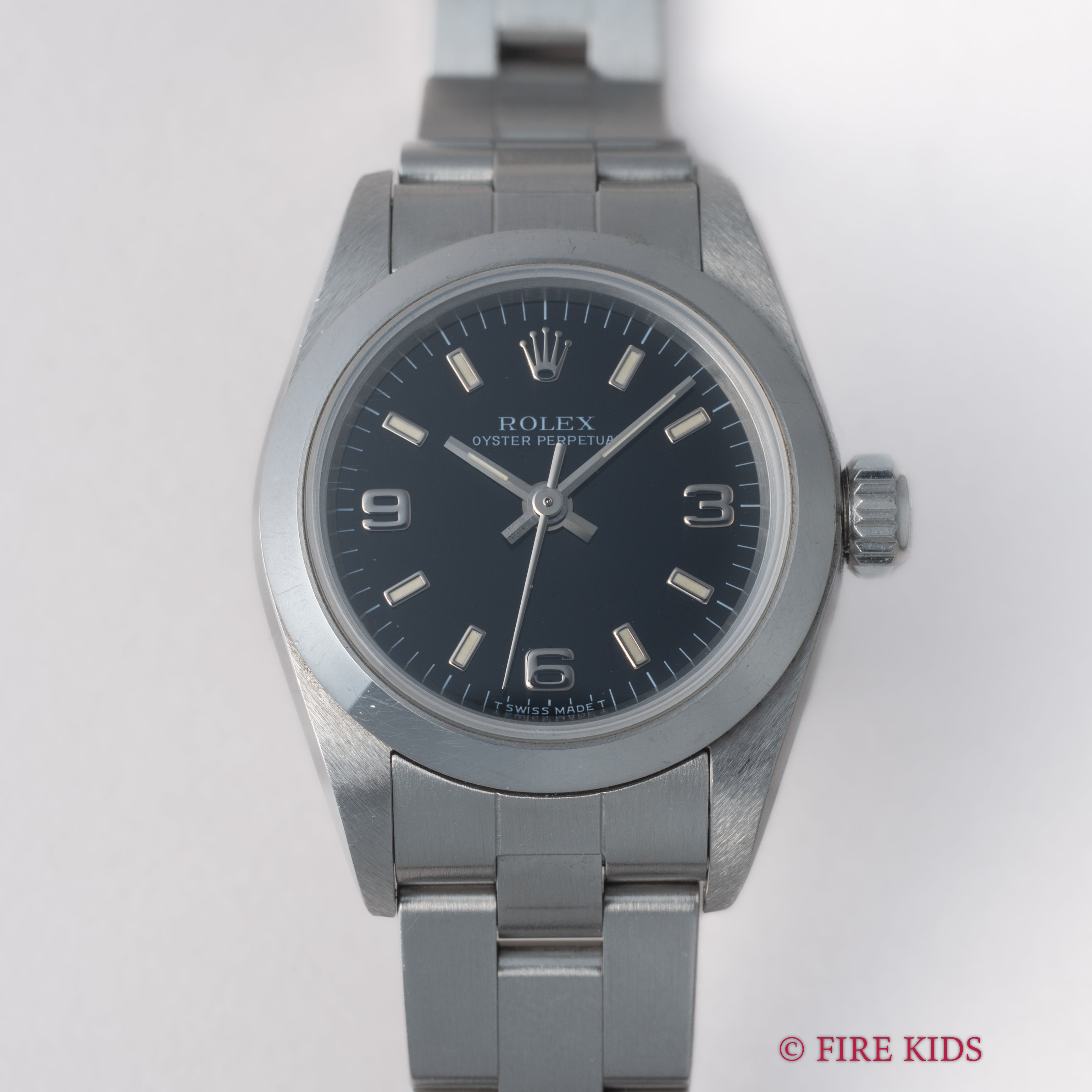 ロレックス レディース オイスターパーペチュアル 1997年製 Ref.67180 エクスプローラーダイヤル